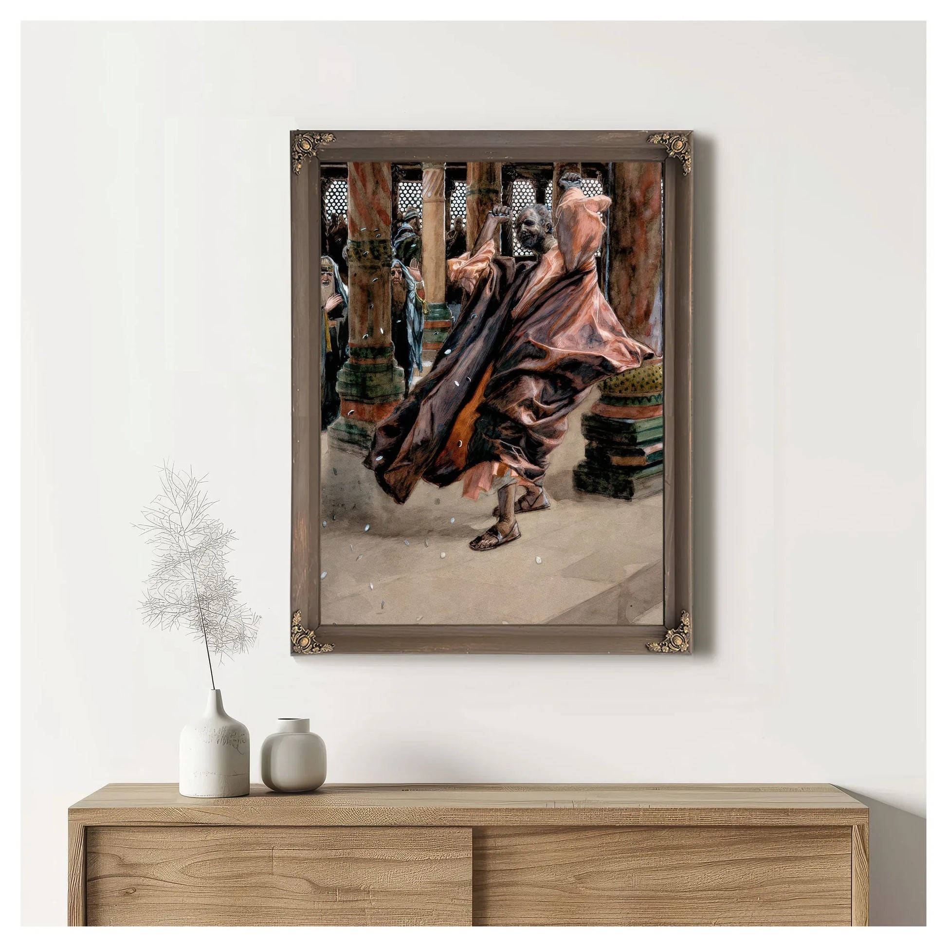 Judas Returns The Money By James Tissot Fine Art Print