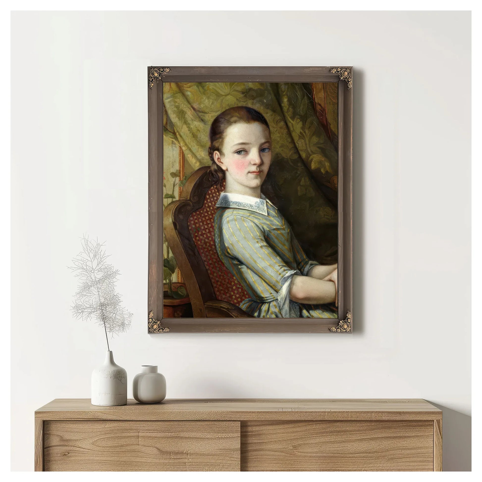 Juliette Courbet (1831 1915) By Jean Desire Gustave Courbet Fine Art Print