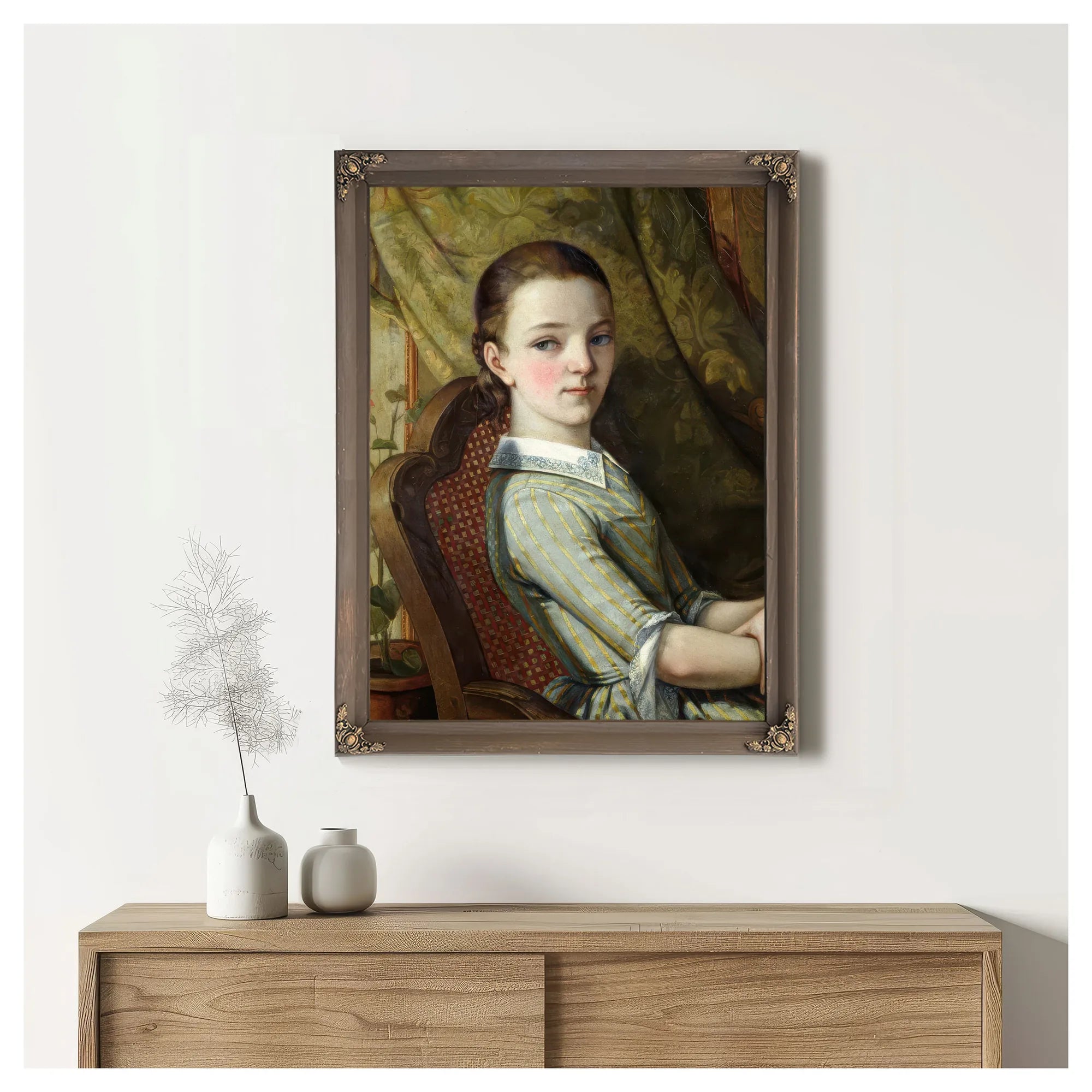 Juliette Courbet (1831 1915) By Jean Desire Gustave Courbet Fine Art Print