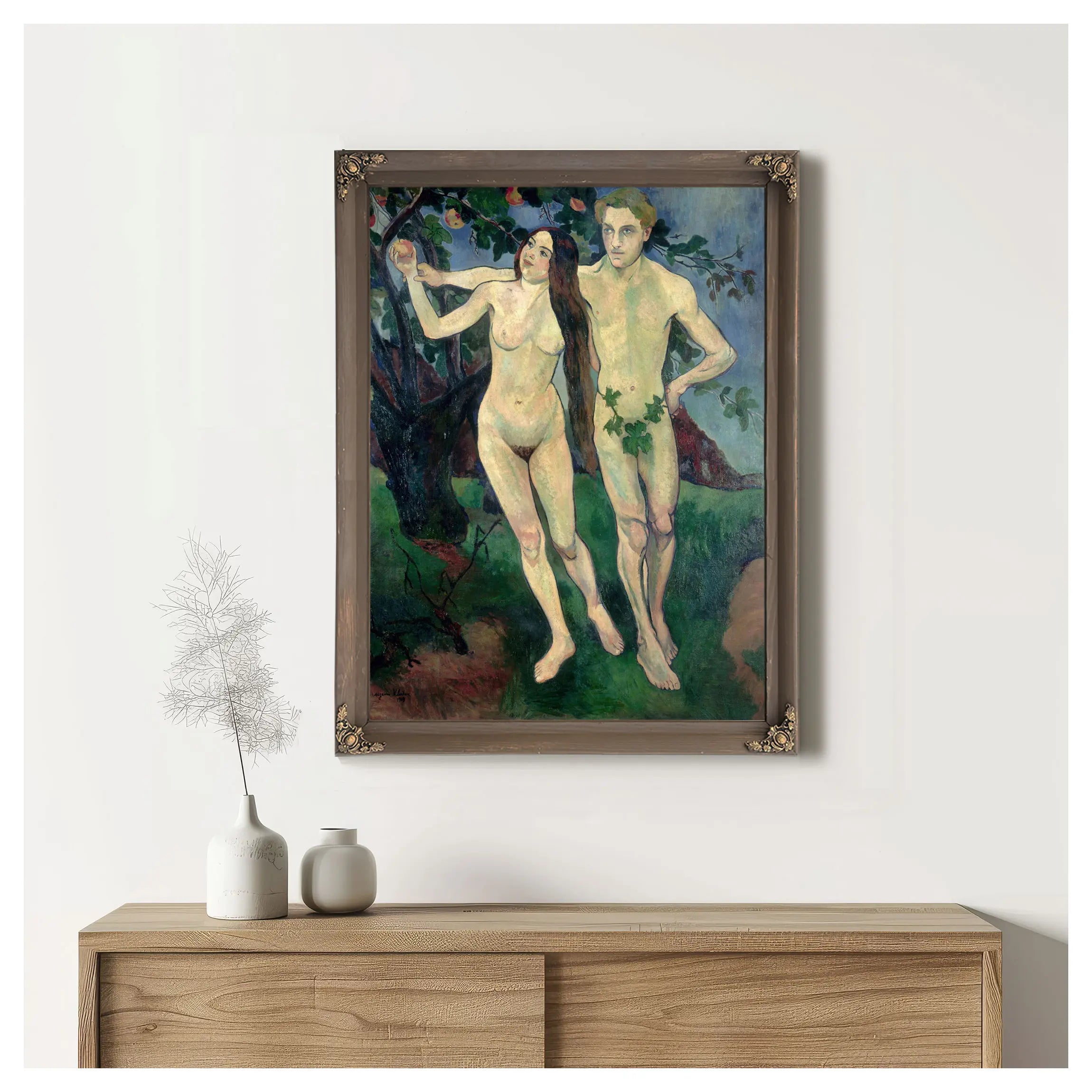 Adam And Eve by Suzanne Valadon