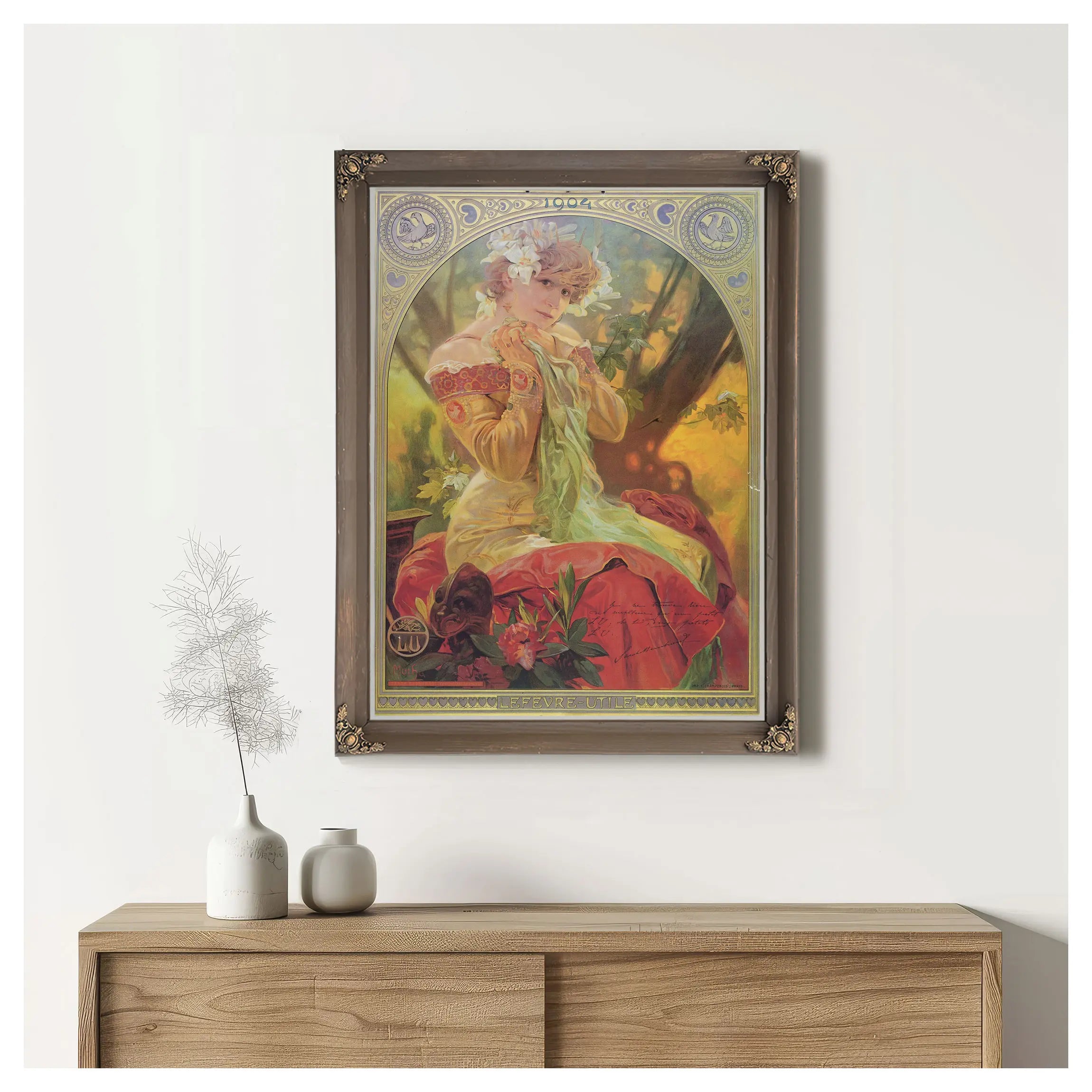 Sarah Bernardt Alfons Mucha by Alphonse Mucha