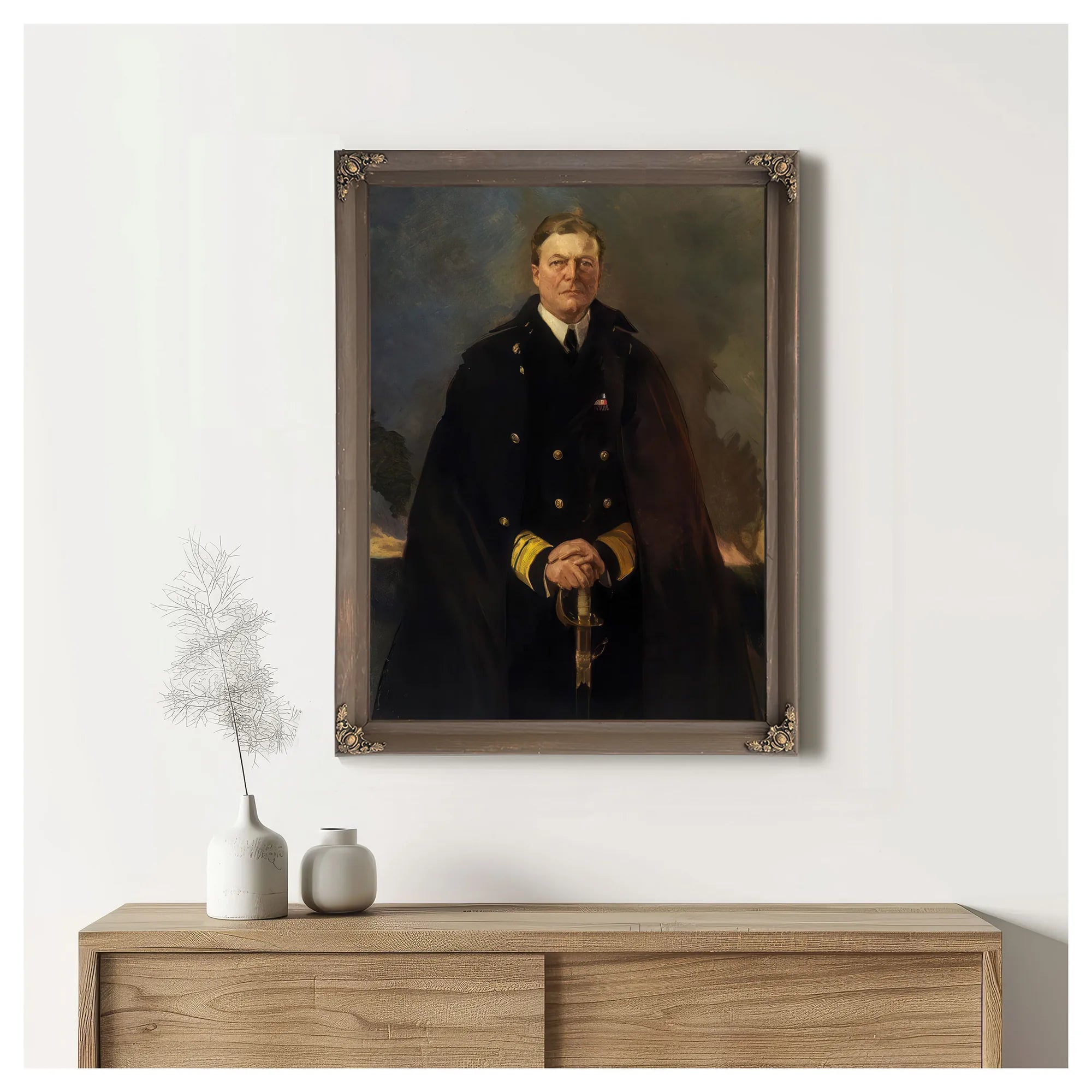 Admiral Sir David Beatty Lord Beatty 1920 By Cecilia Beaux Fine Art Print