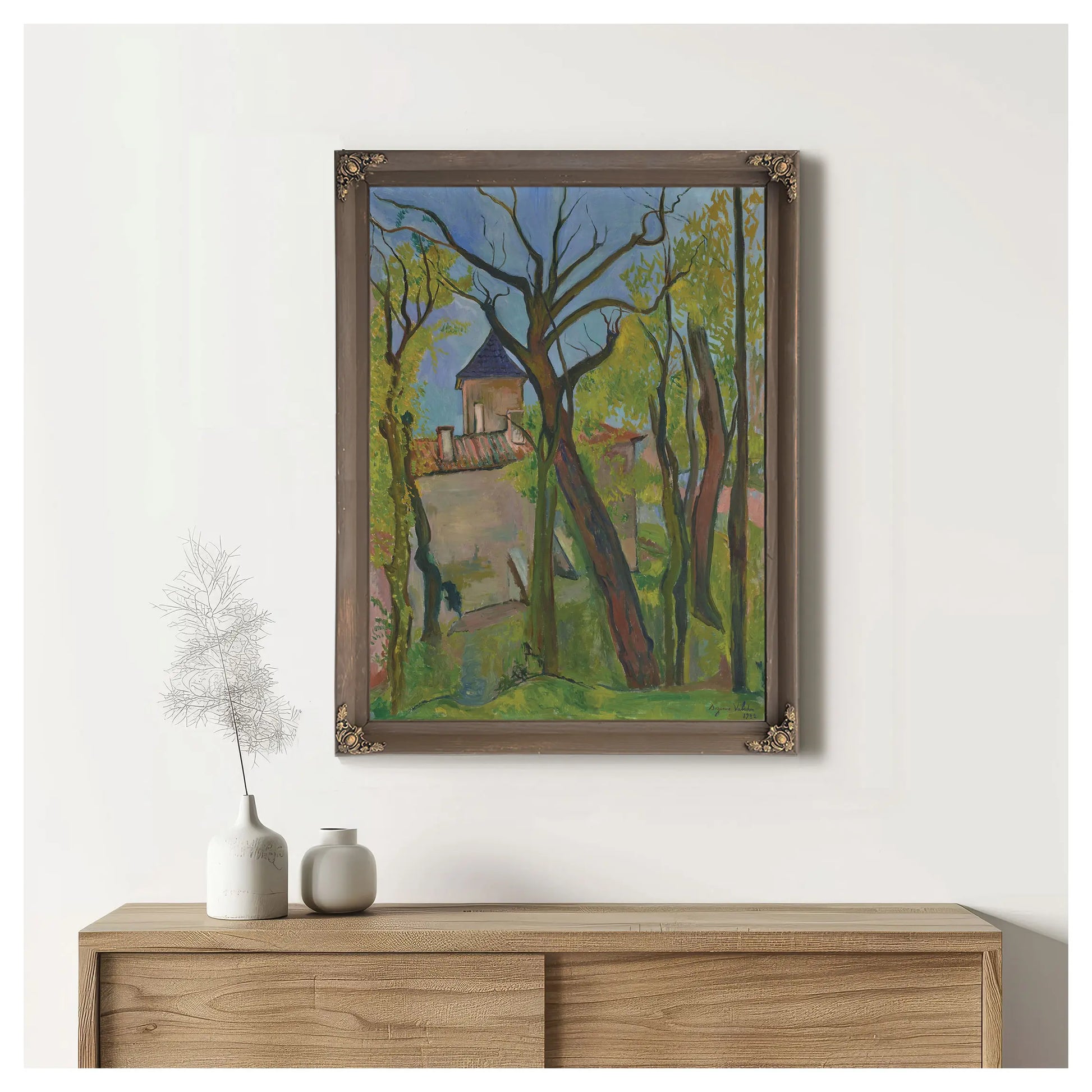 Paysage A Saint by Suzanne Valadon