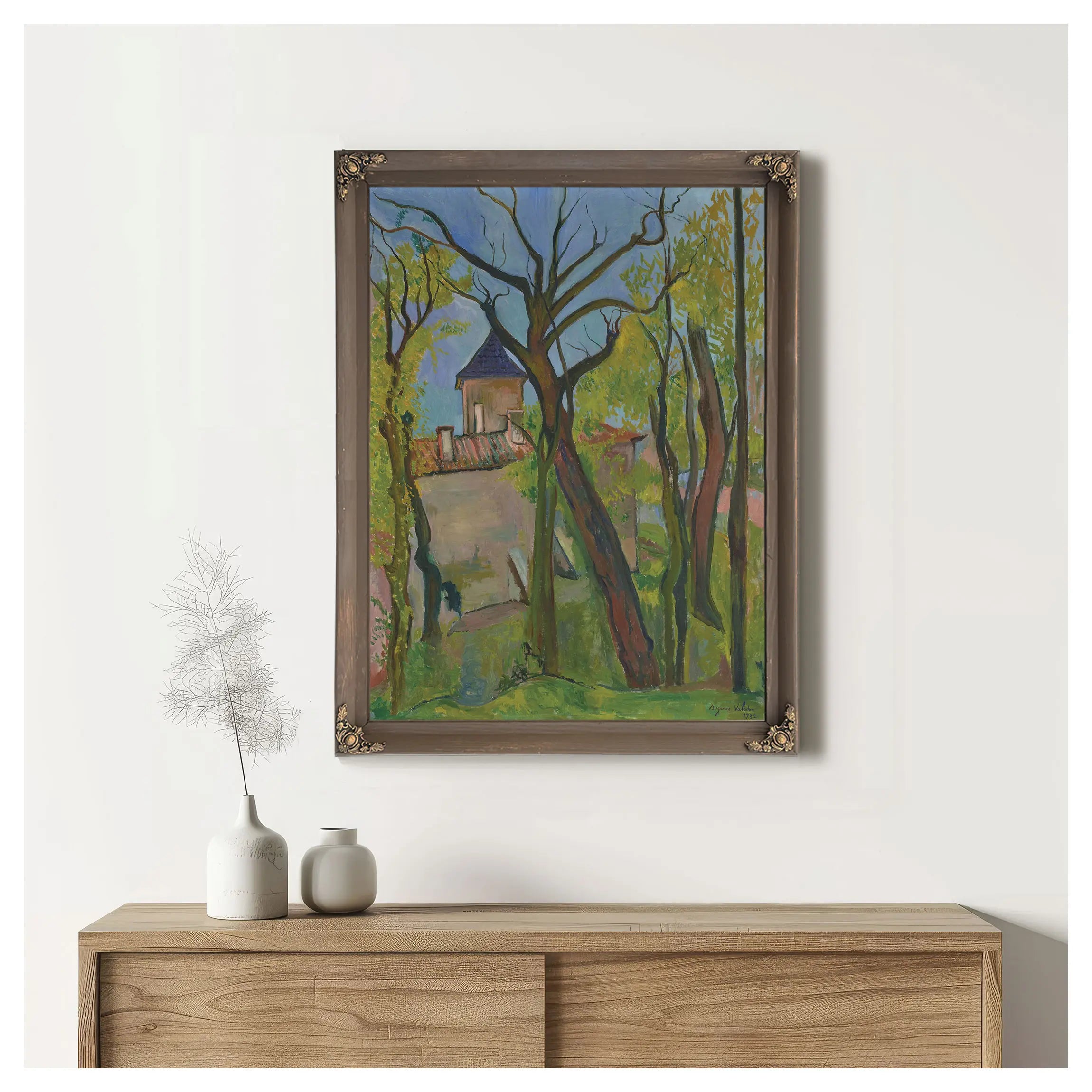 Paysage A Saint by Suzanne Valadon