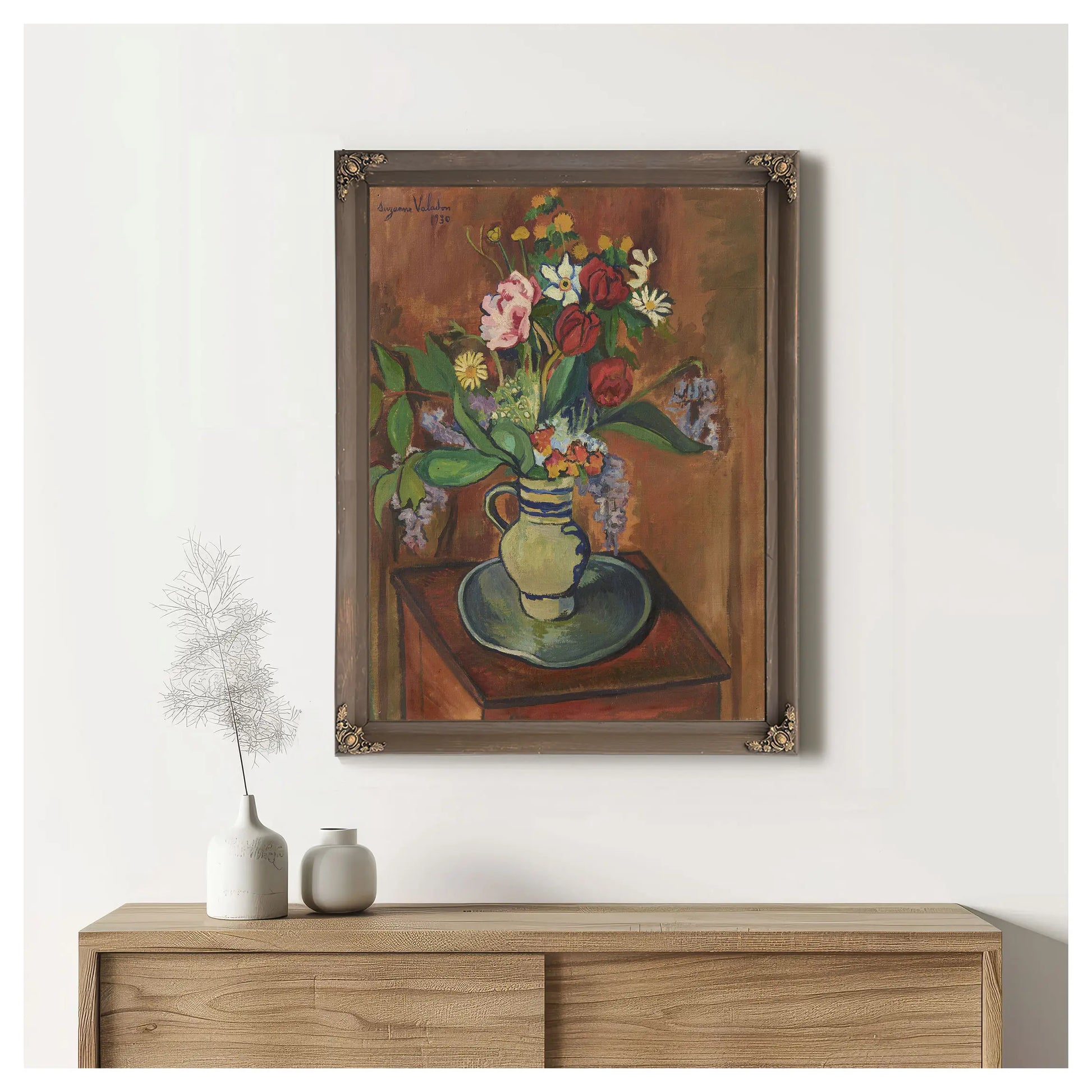 Bouquet De Fleurs Dans Une Cruche by Suzanne Valadon