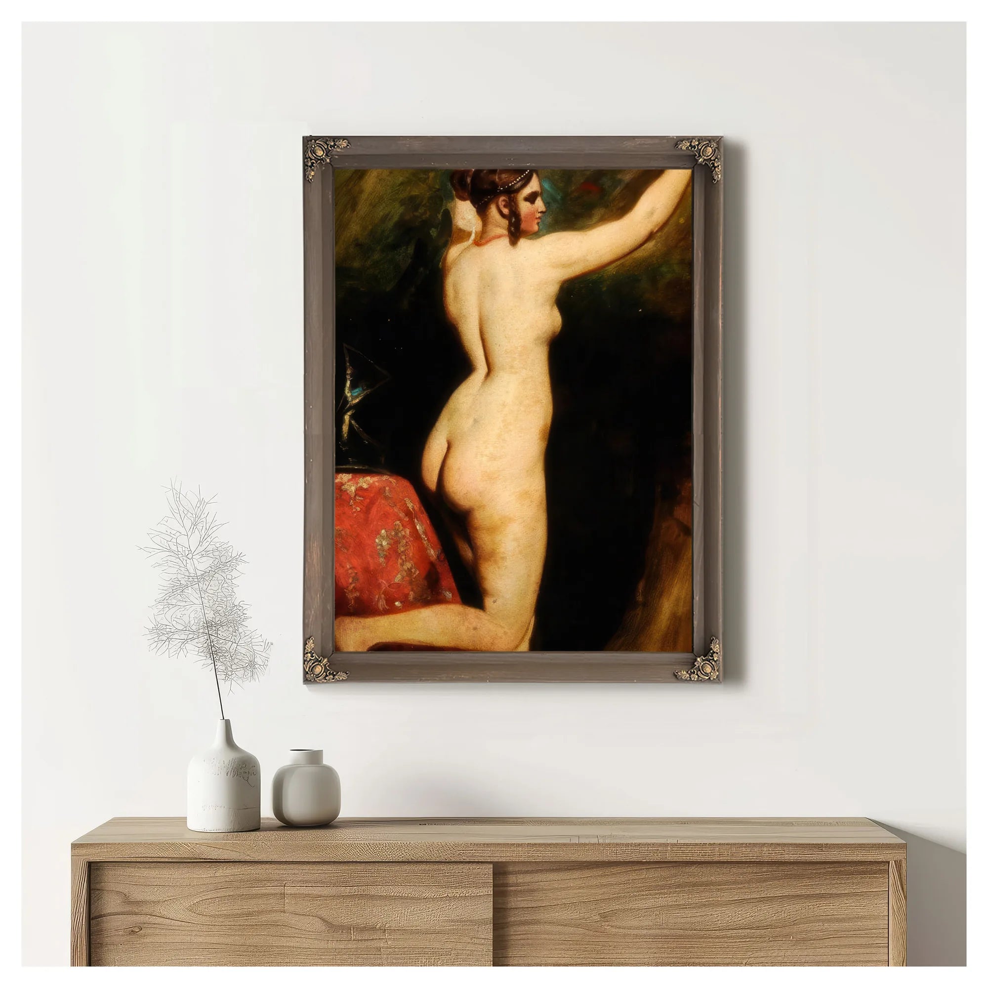 Nude By William Etty Fine Art Print