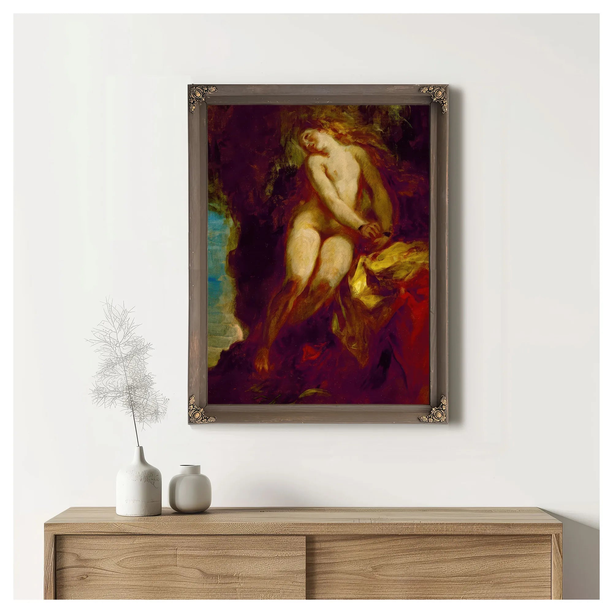 Andromeda By Ferdinand Victor Eugene Delacroix Fine Art Print