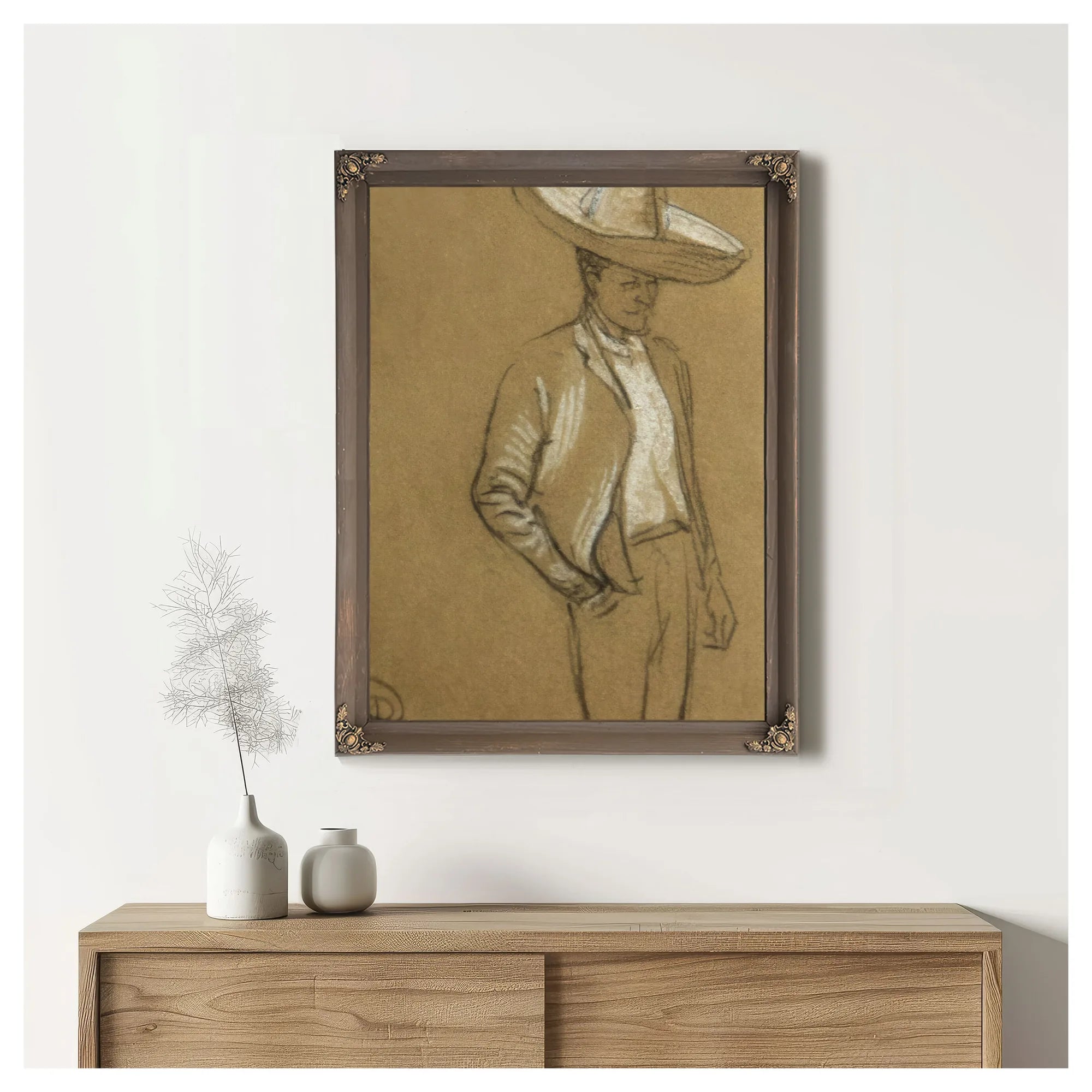 Charro No. 2 1905 By Maynard Dixon Fine Art Print