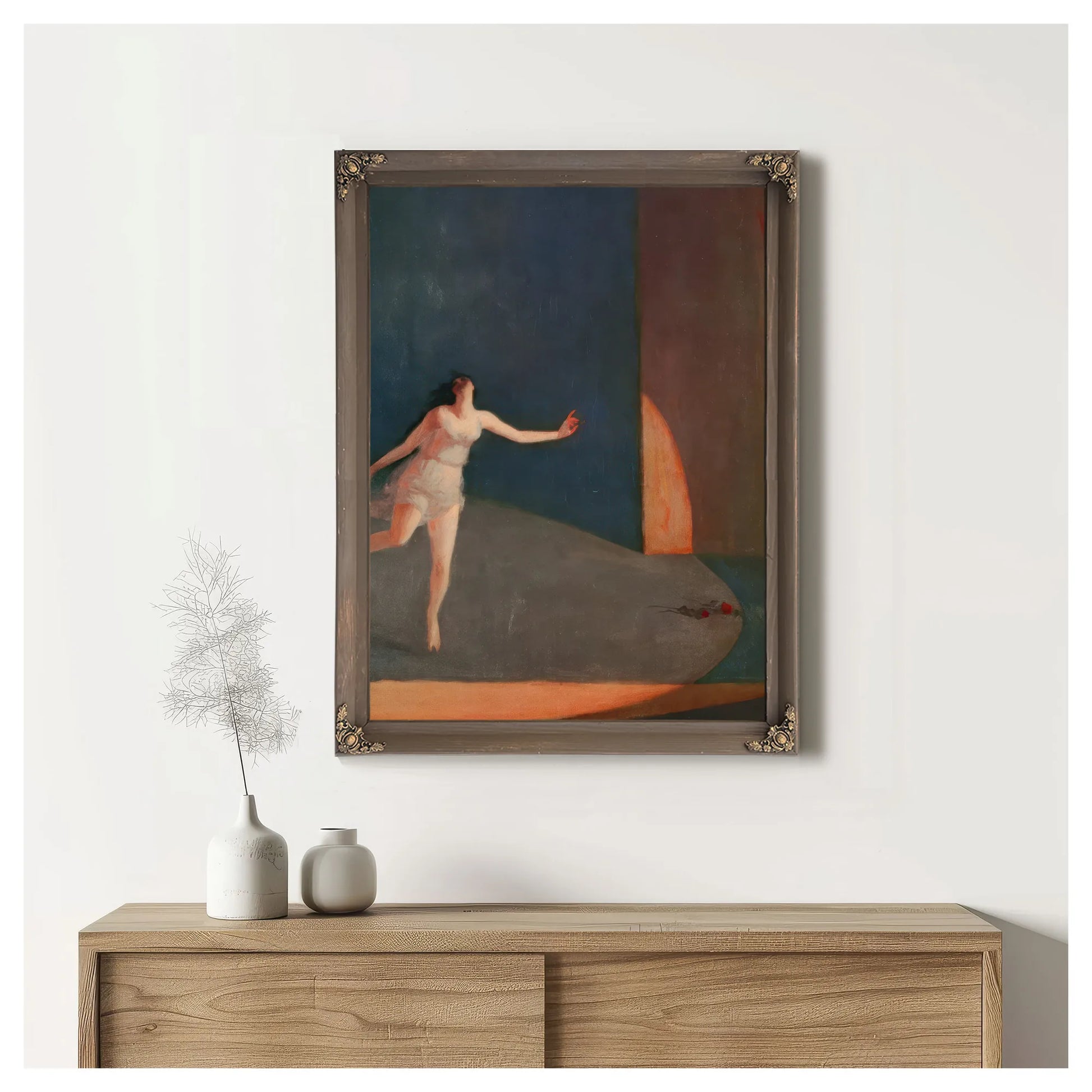 Isadora Duncan 1911 By John Sloan Fine Art Print