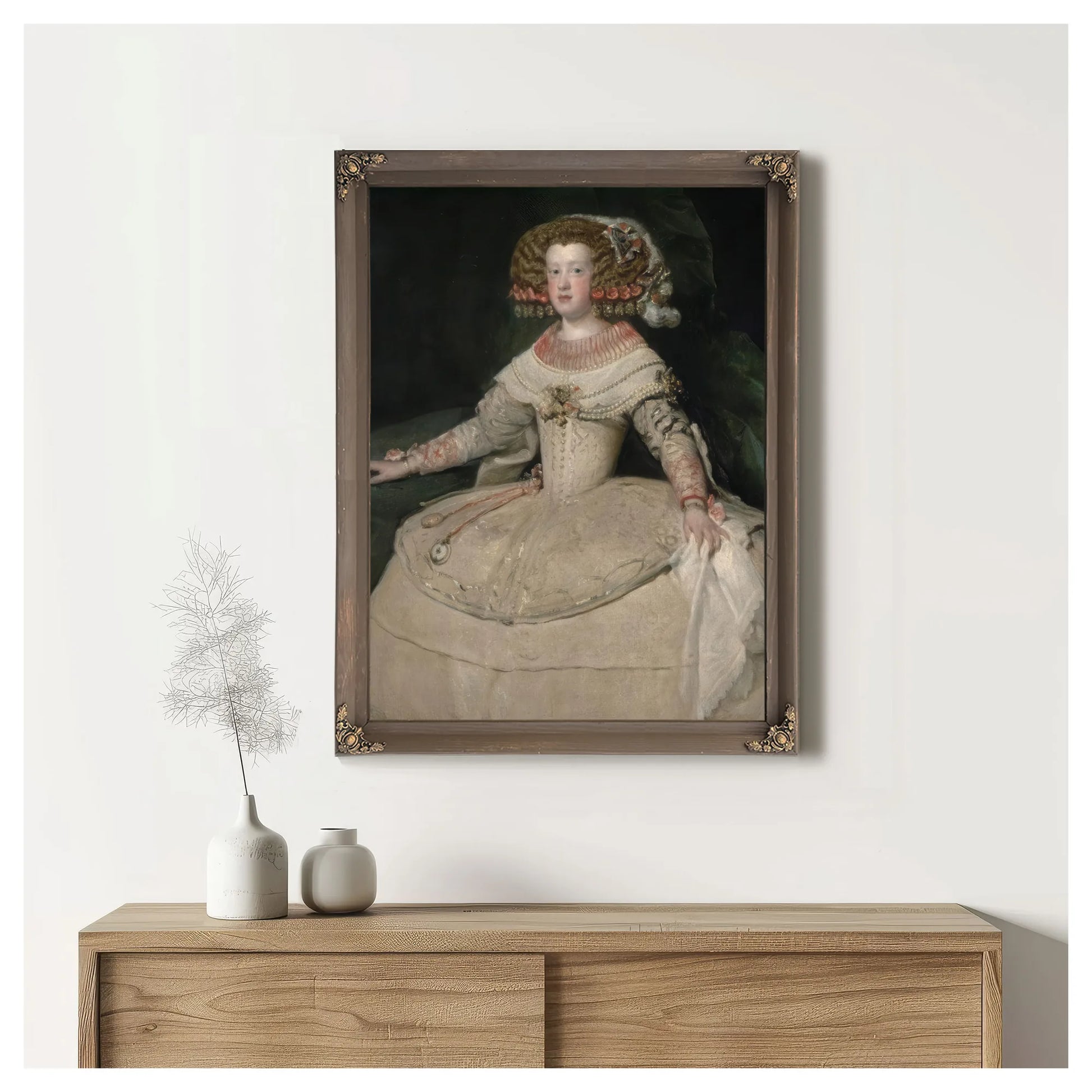Infanta Maria Teresa By Diego Velazquez Fine Art Print