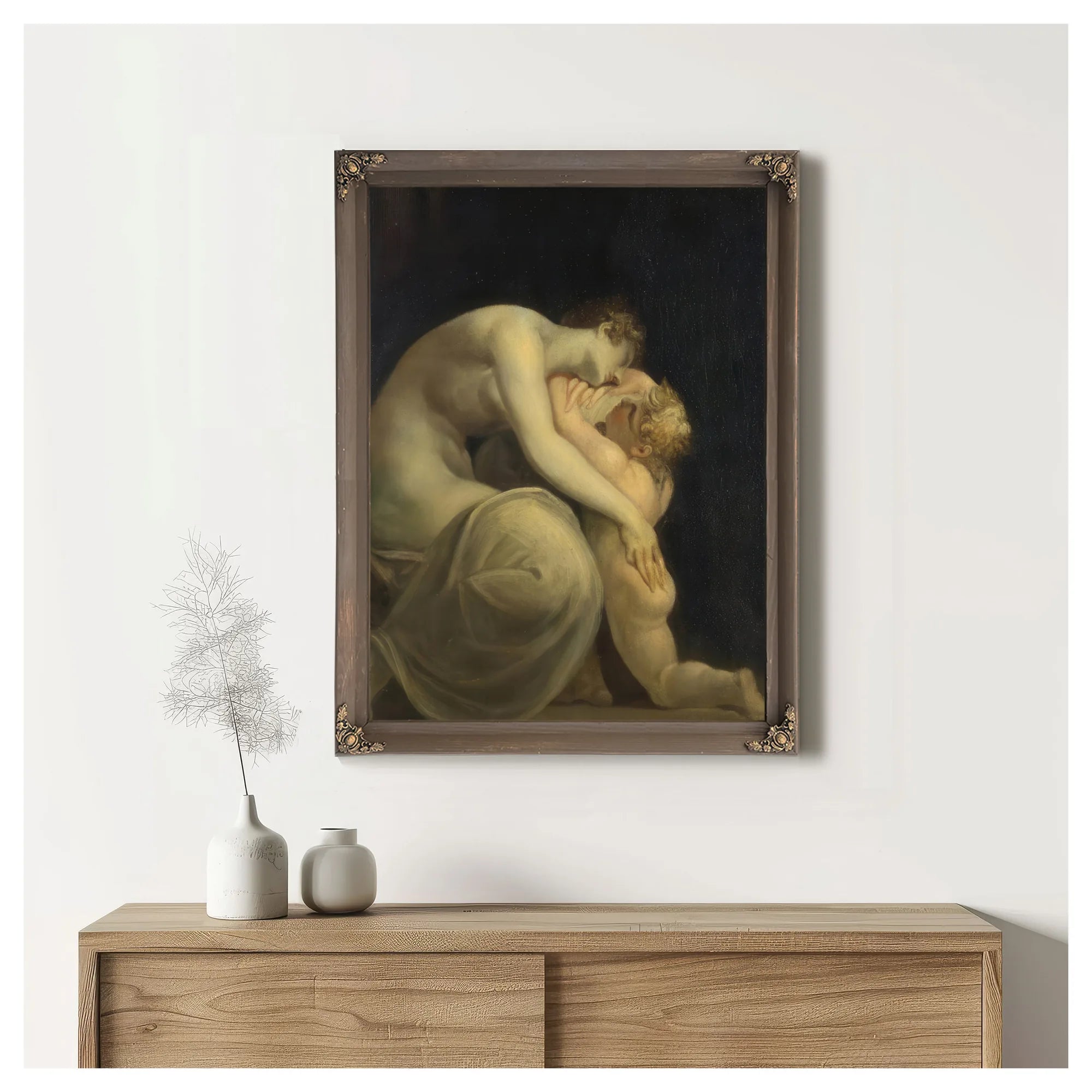 Tekemessa And Eurysakes By Henry Fuseli Fine Art Print