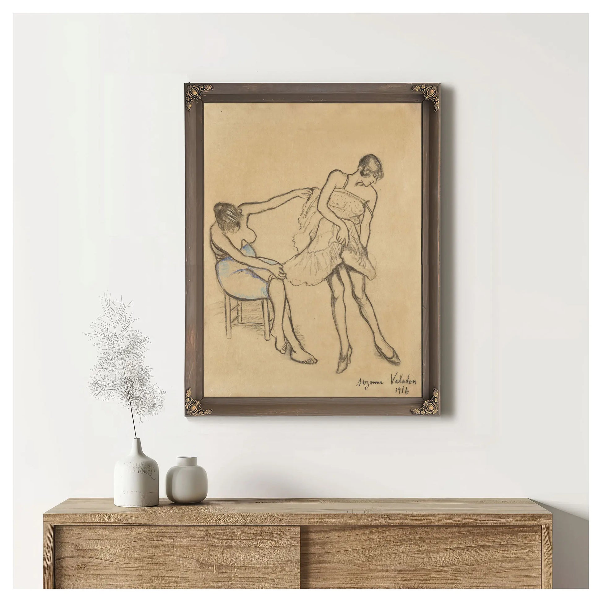 L Essayage by Suzanne Valadon