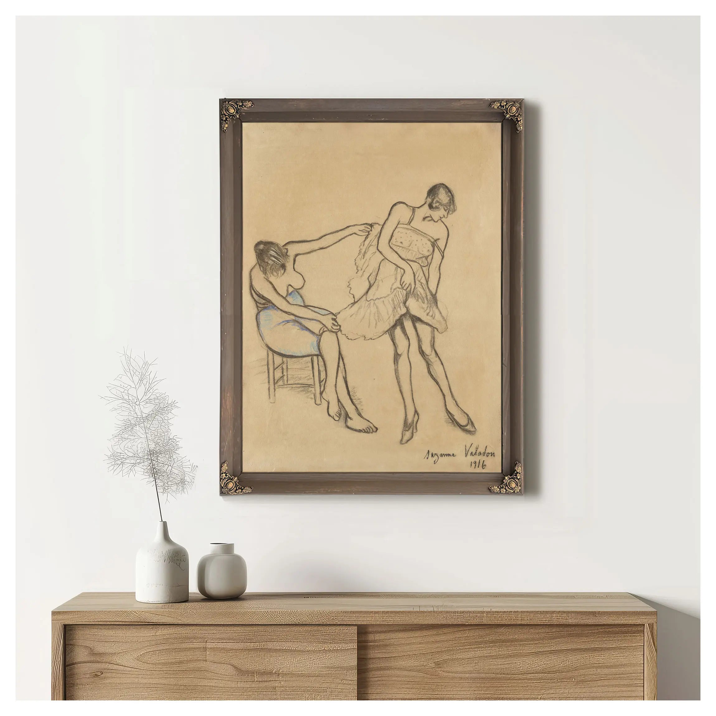 L Essayage by Suzanne Valadon