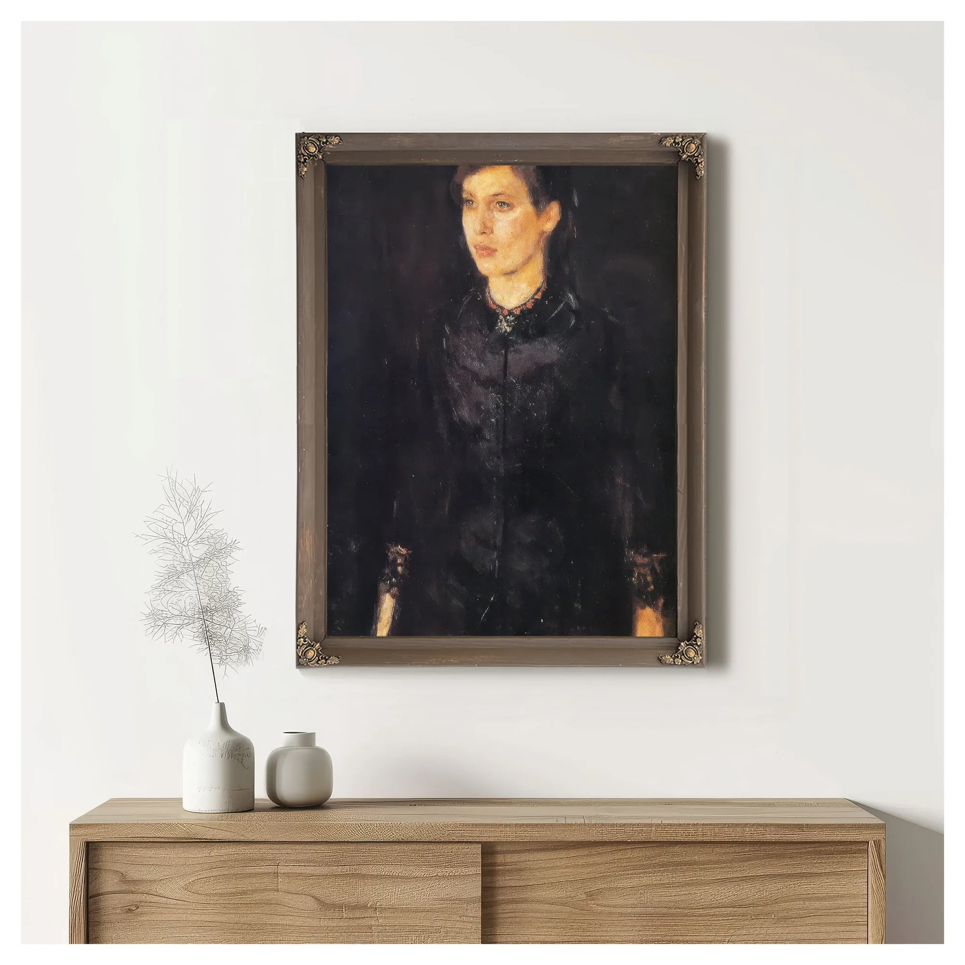 Sister Inger 1884 By Edvard Munch Fine Art Print