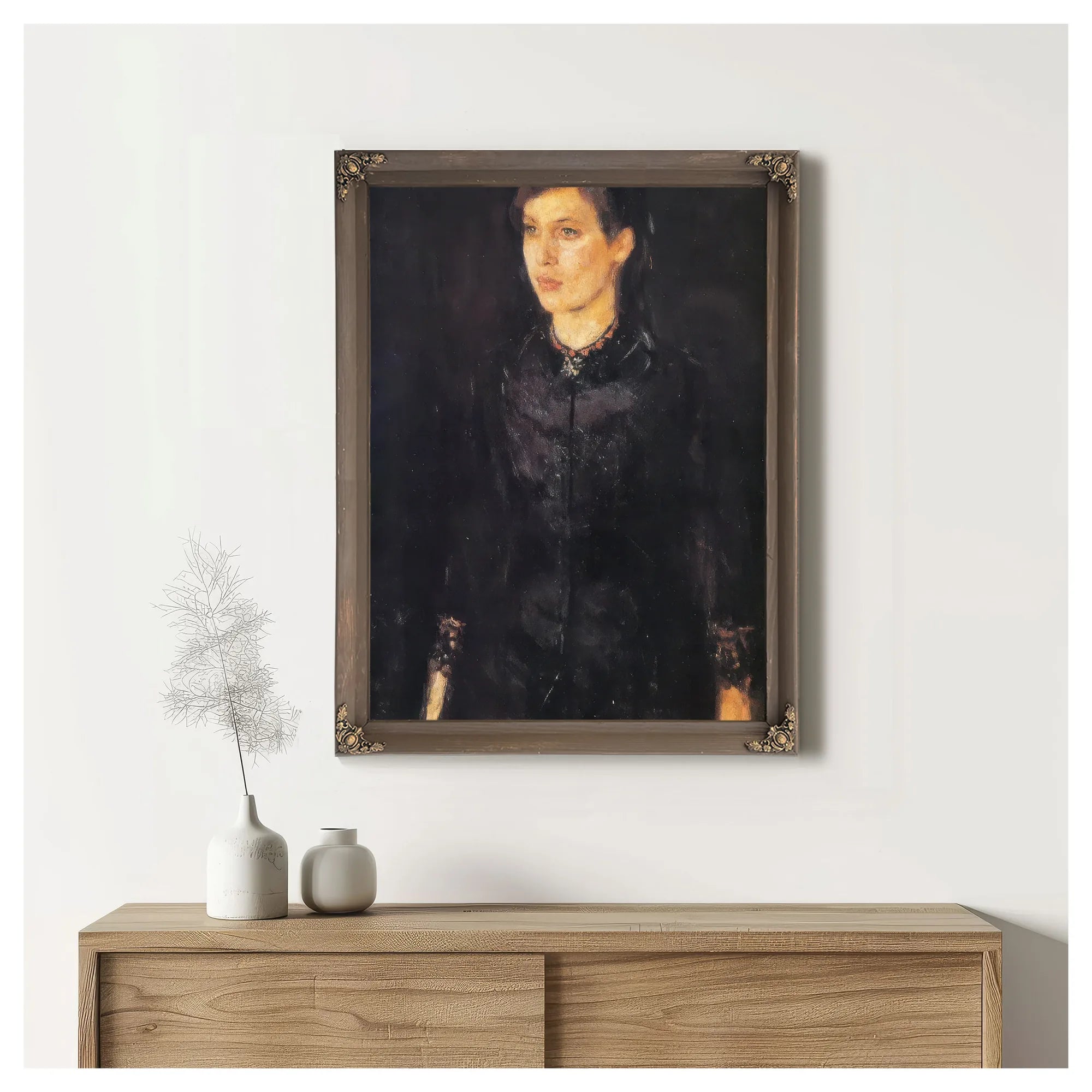 Sister Inger 1884 By Edvard Munch Fine Art Print