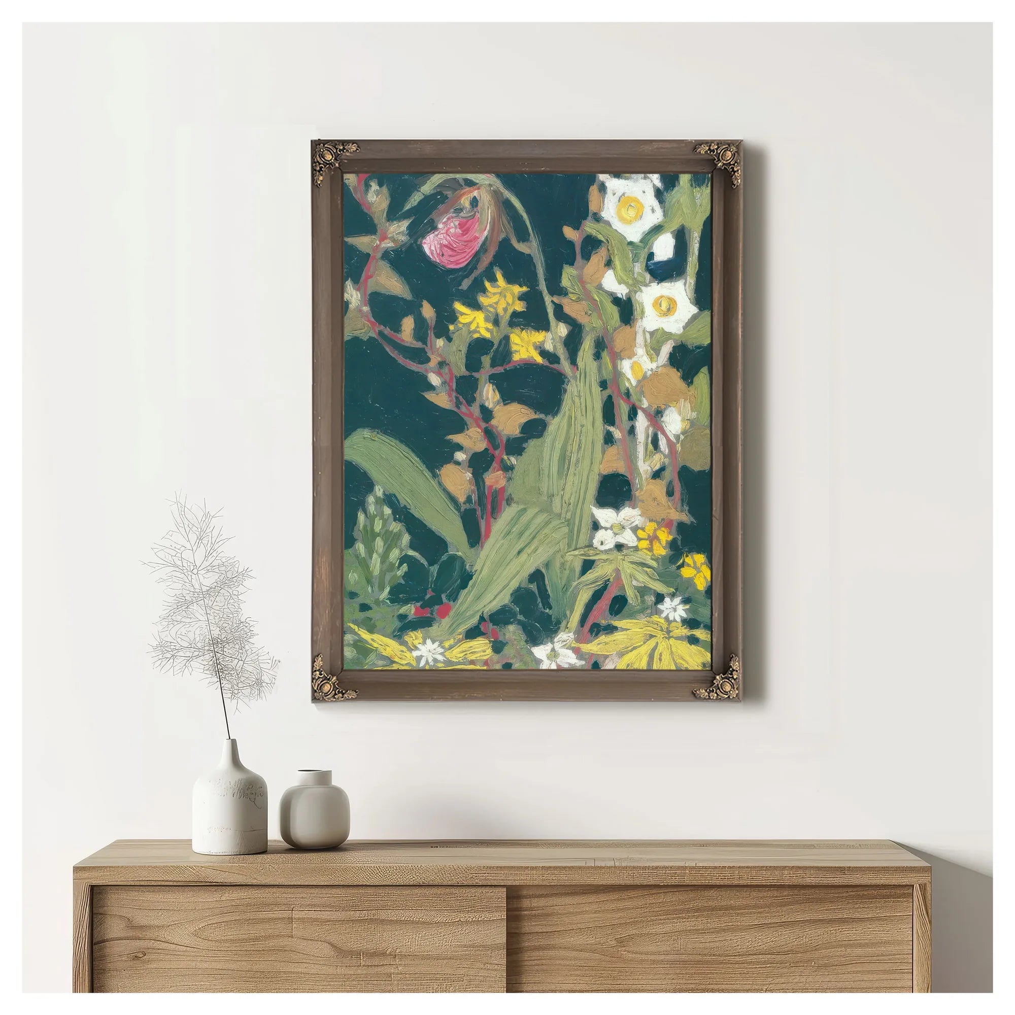 Moccasin Flower By Tom Thomson Fine Art Print