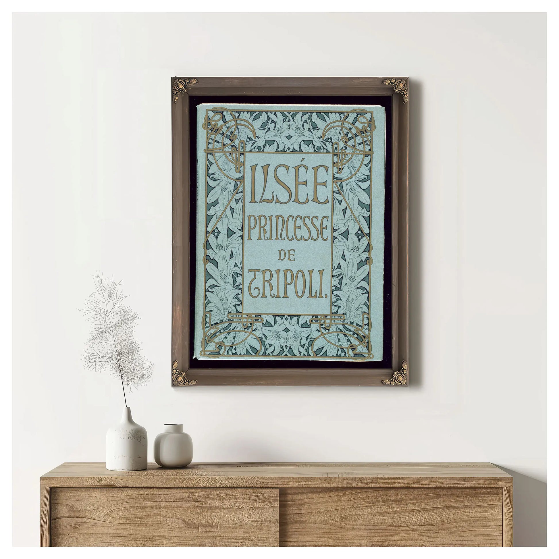 Ilsee Princesse De Tripoli Legende Du Moyen Age by Alphonse Mucha