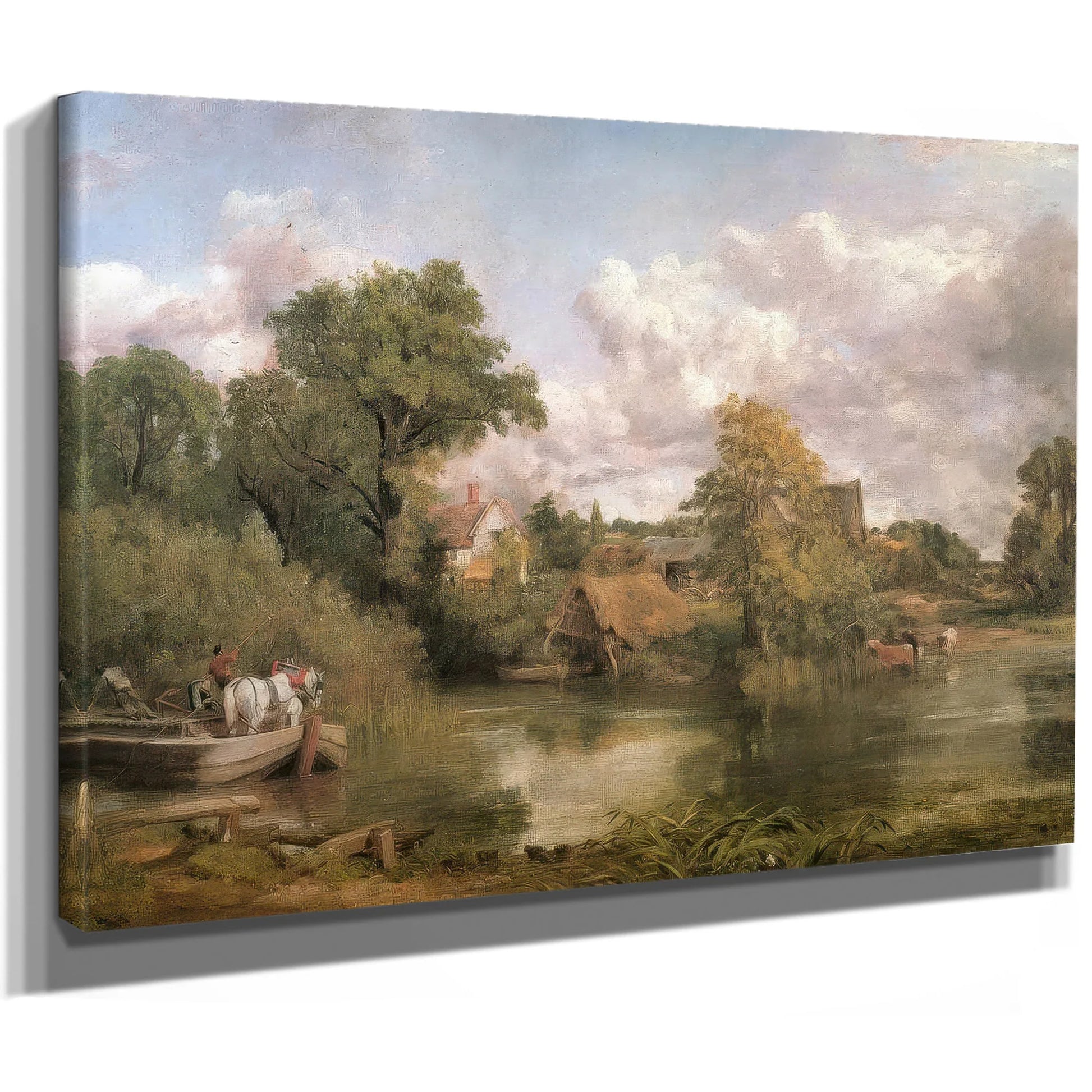 The White Horse by John Constable Fine Art Print