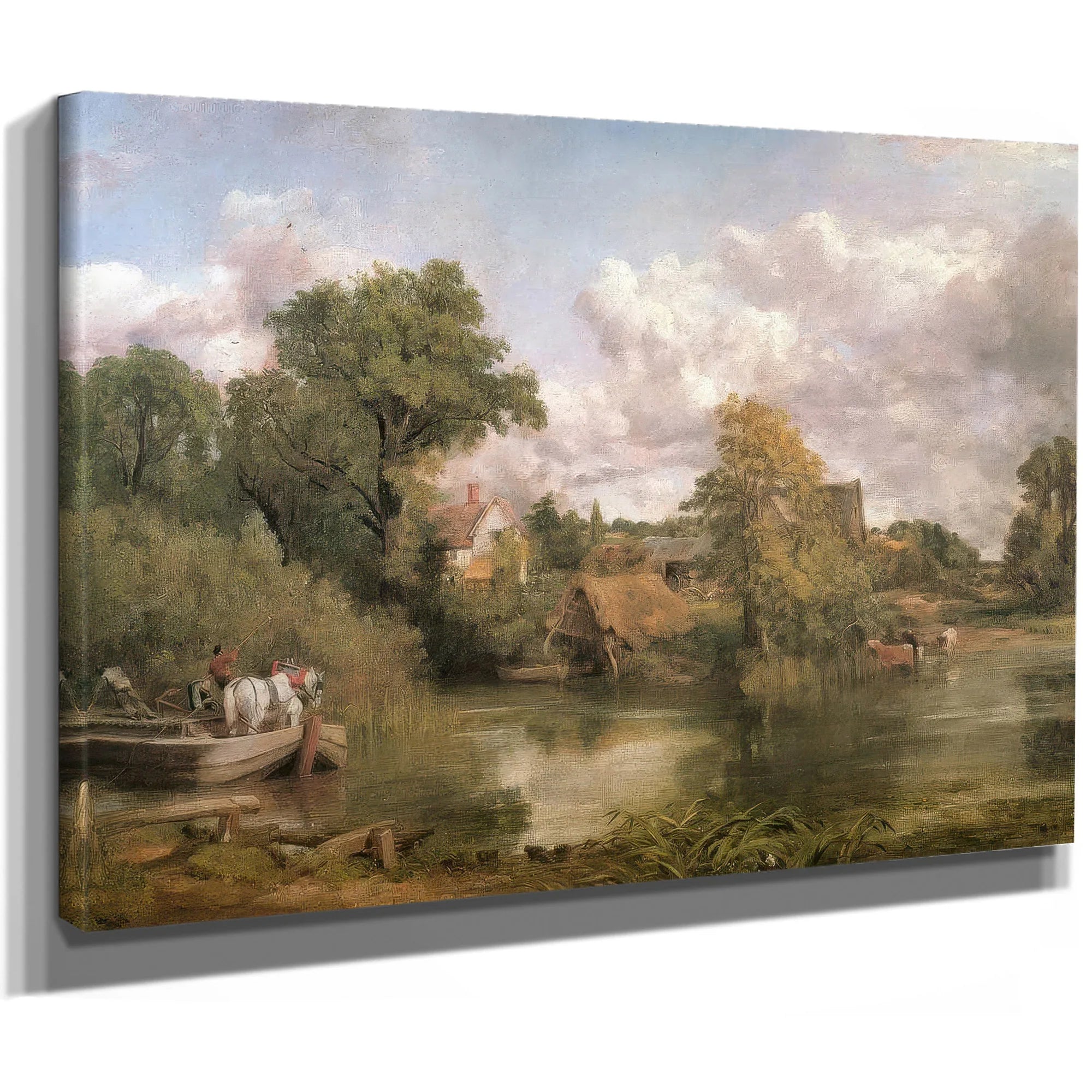 The White Horse by John Constable Fine Art Print