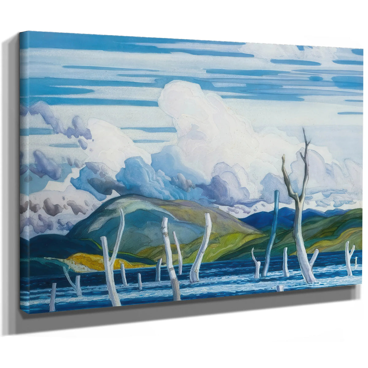 Wabajisik Drowned Land By Frank Carmichael Fine Art Print
