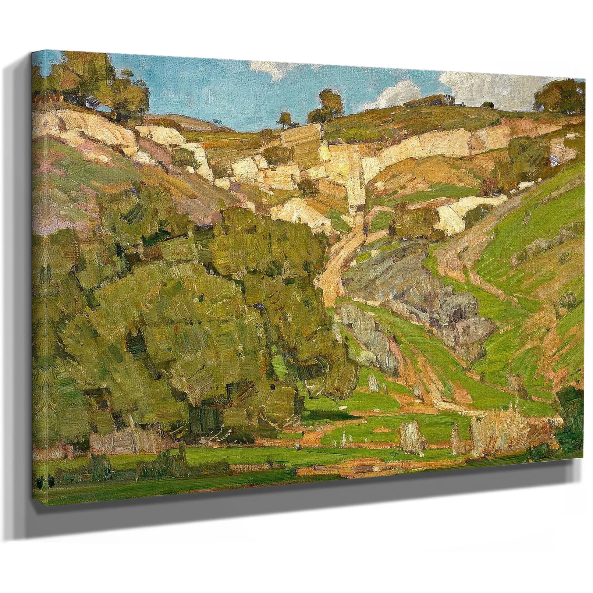 Upward Trail By William Wendt Fine Art Print