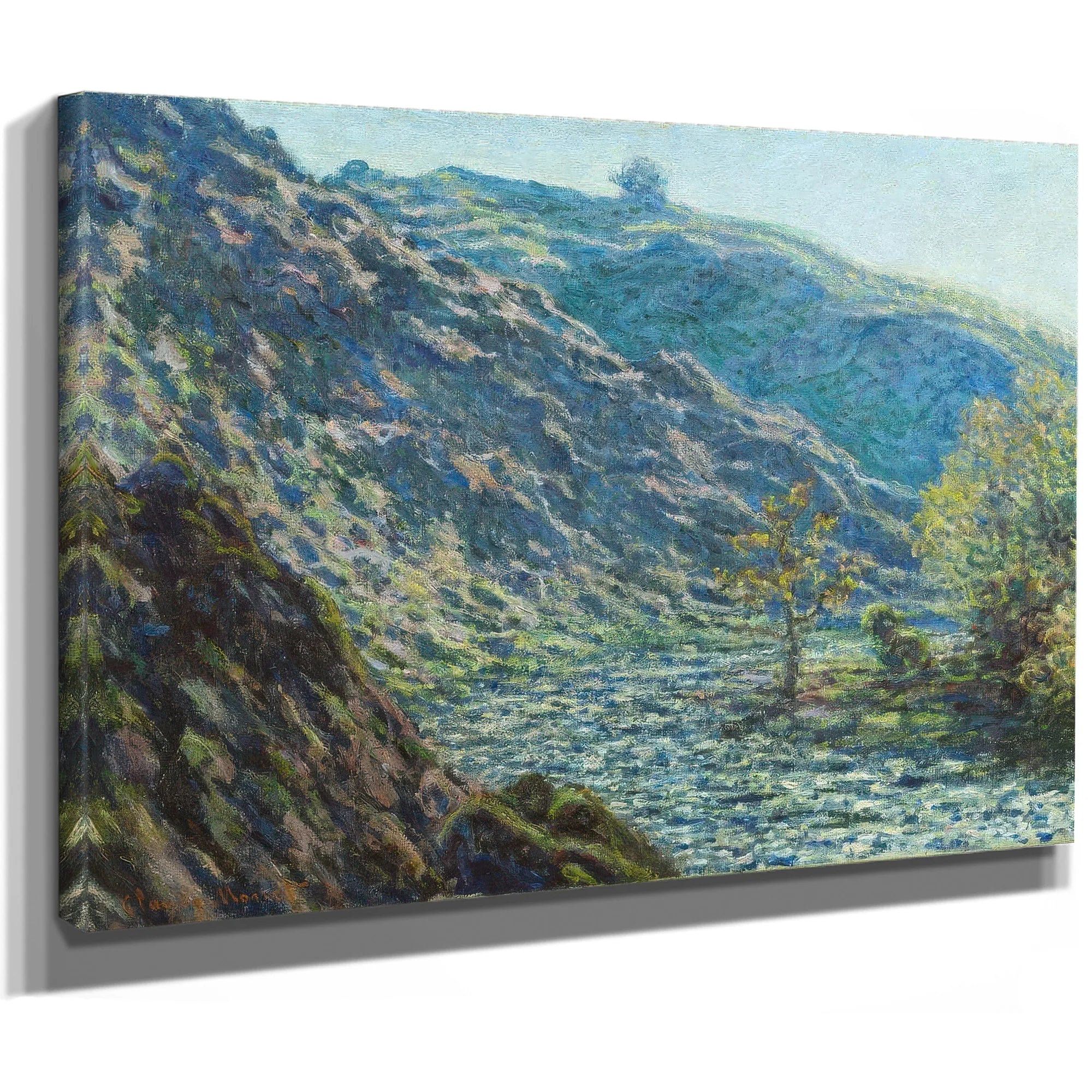 The Petite Creuse River By Claude Monet Fine Art Print