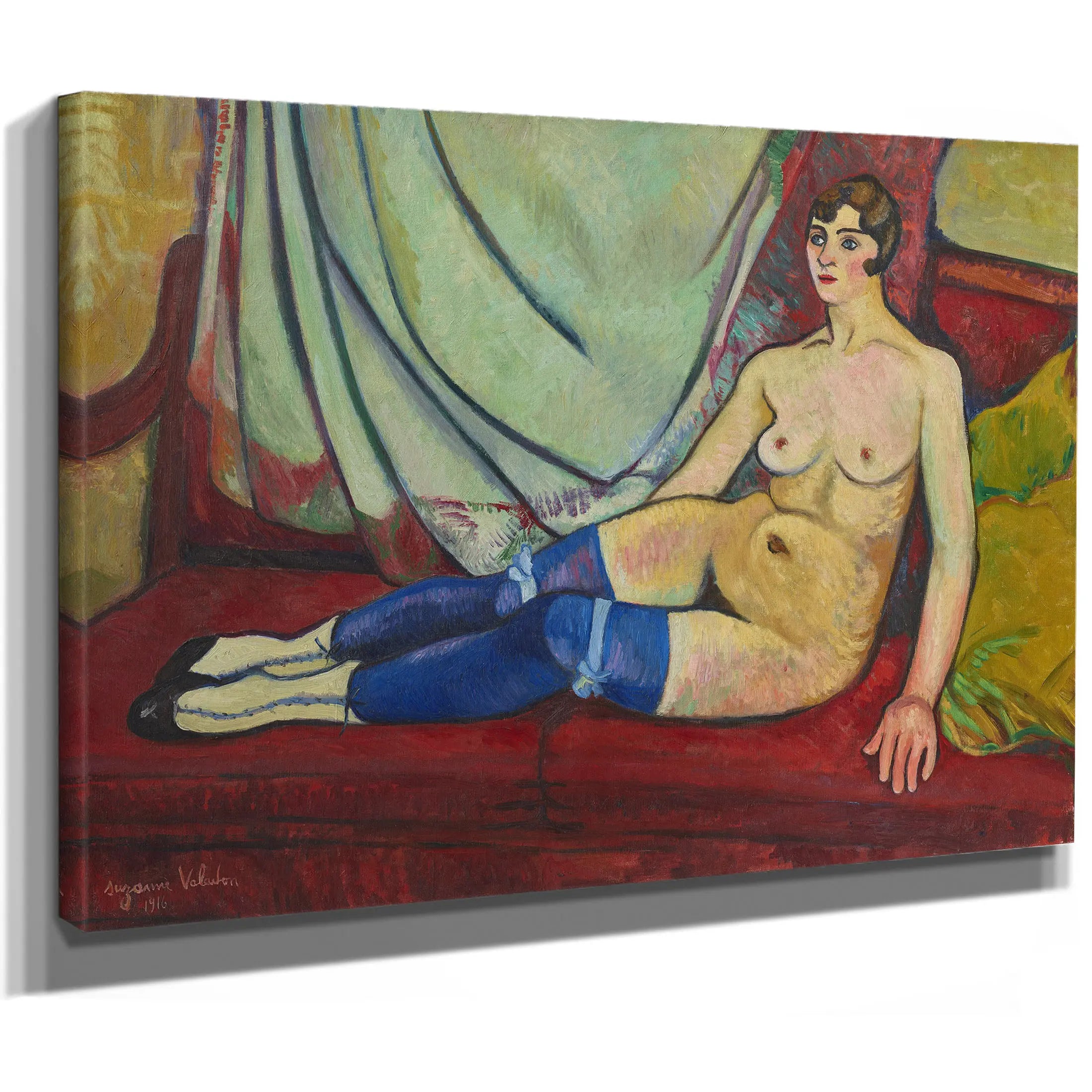 Nu Aux Bas Bleus 1916 by Suzanne Valadon