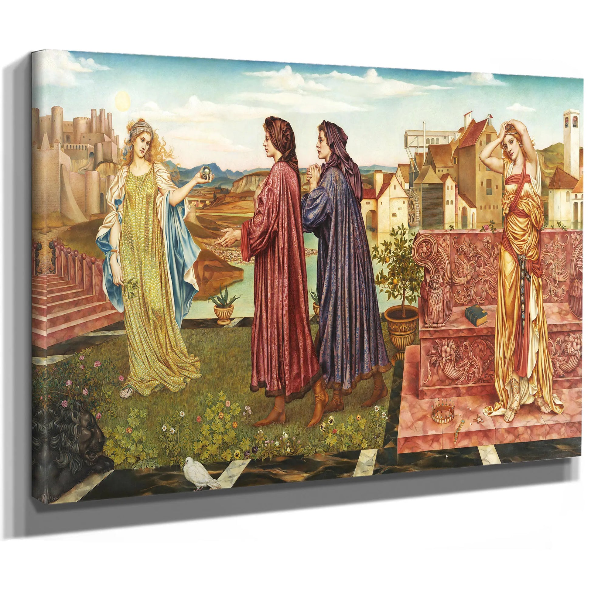 The Garden Of Opportunity by Evelyn De Morgan