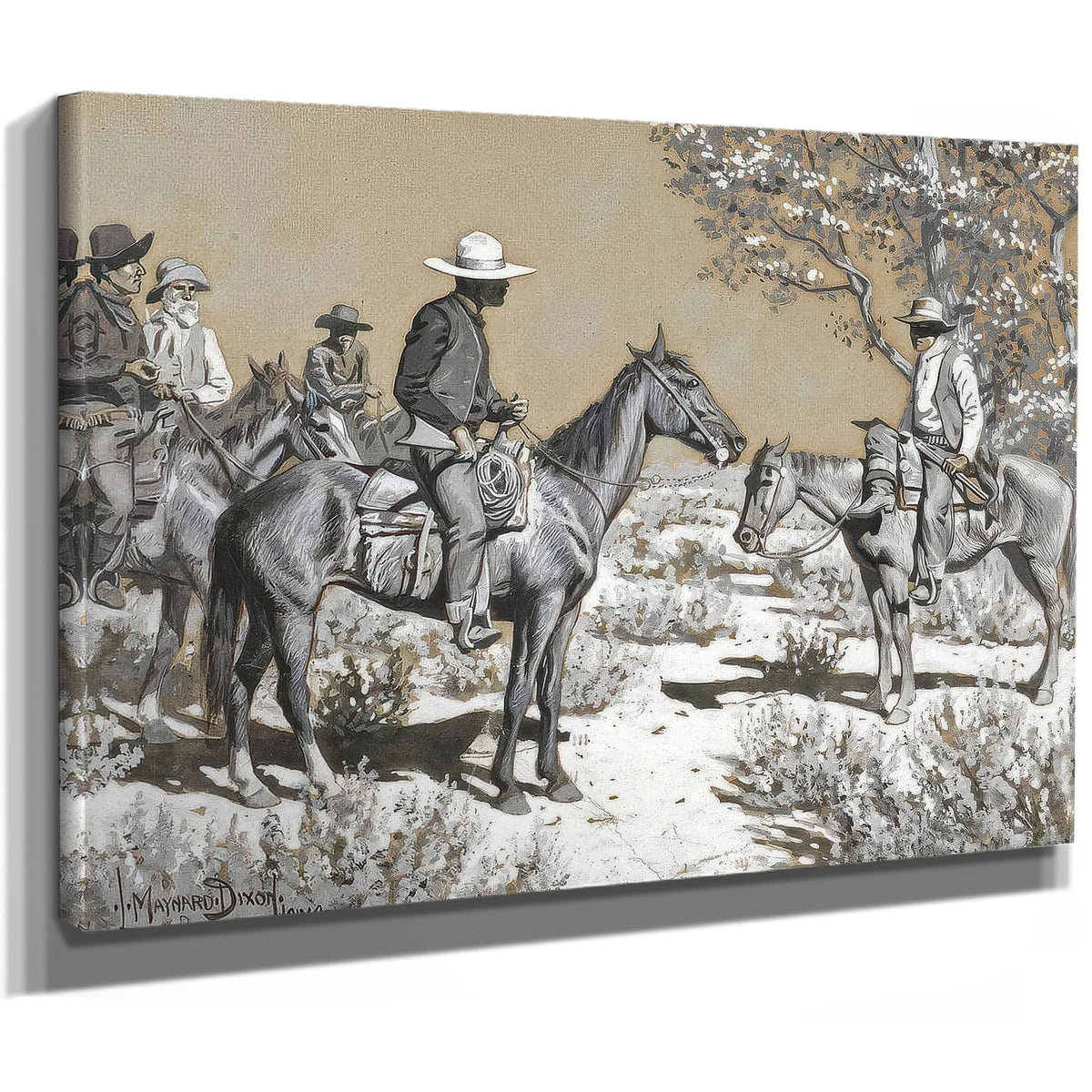 Hello Stranger 1895 By Maynard Dixon Fine Art Print