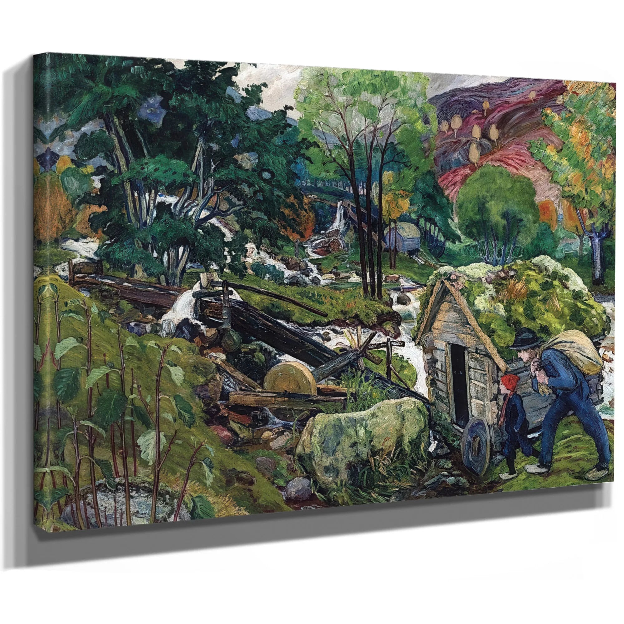 Milling Weather 1 By Nicolai Astrup Fine Art Print