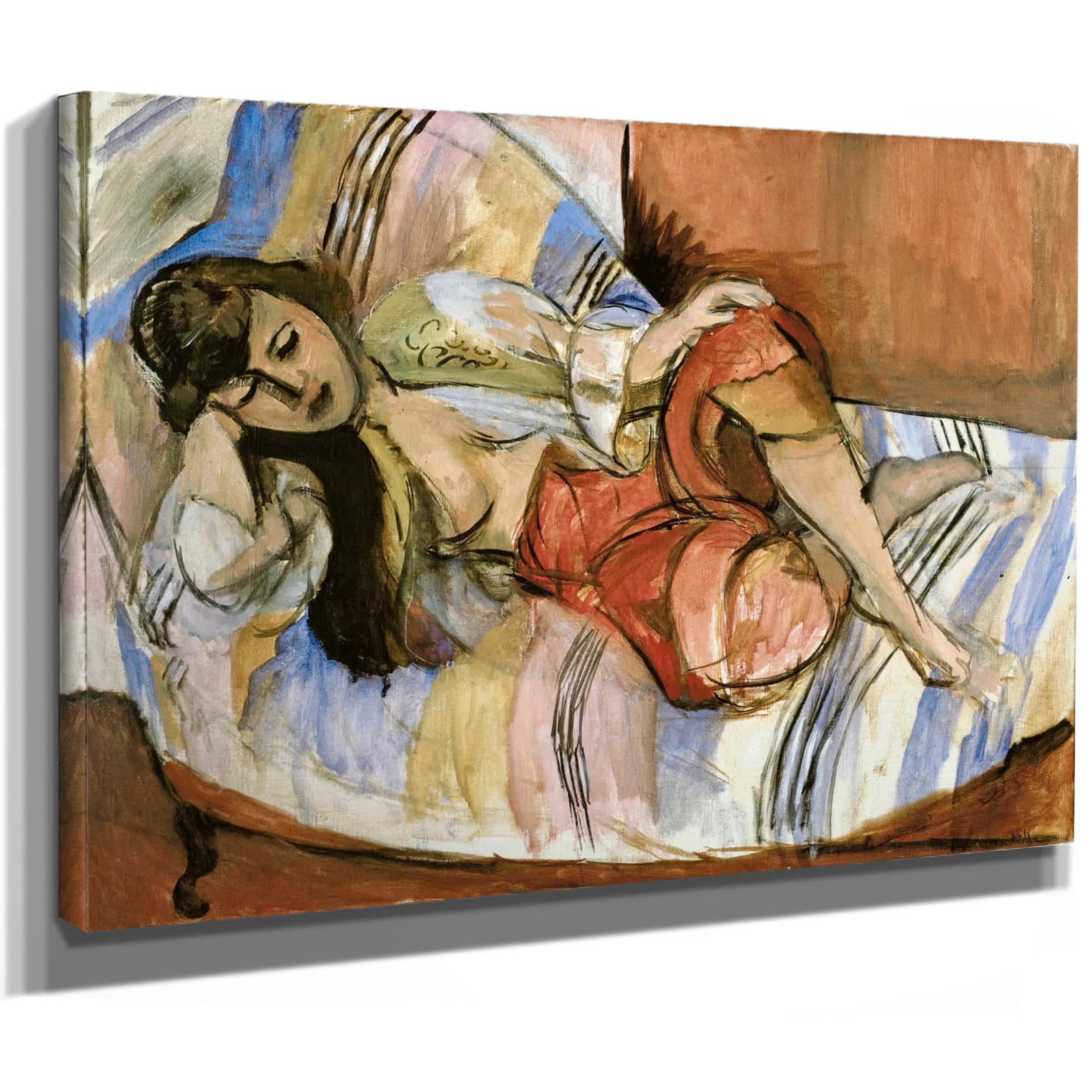 Woman On A Sofa (Femme Au Canapr) by Henri Matisse