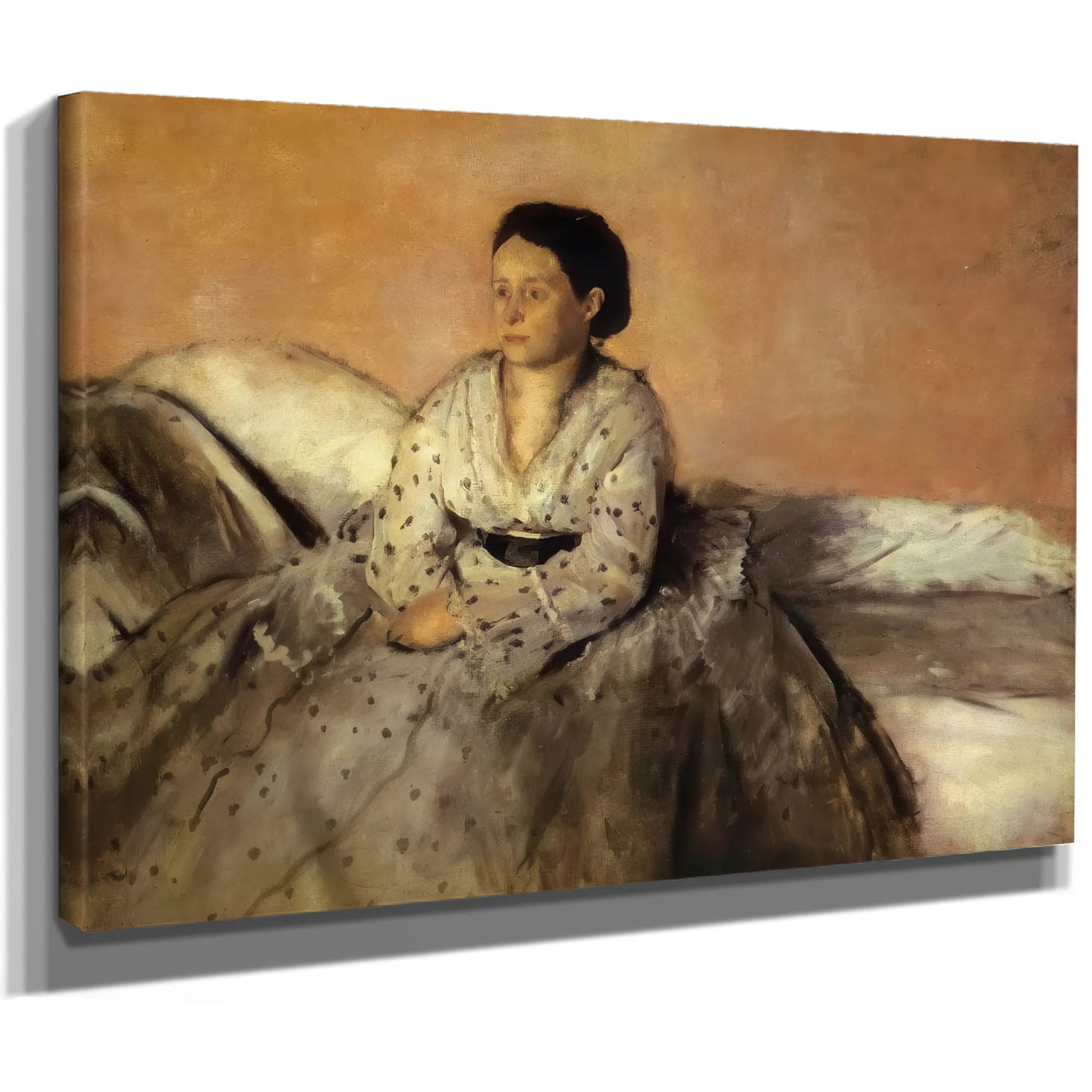 Mme. Rene De Gas By Edgar Degas Fine Art Print