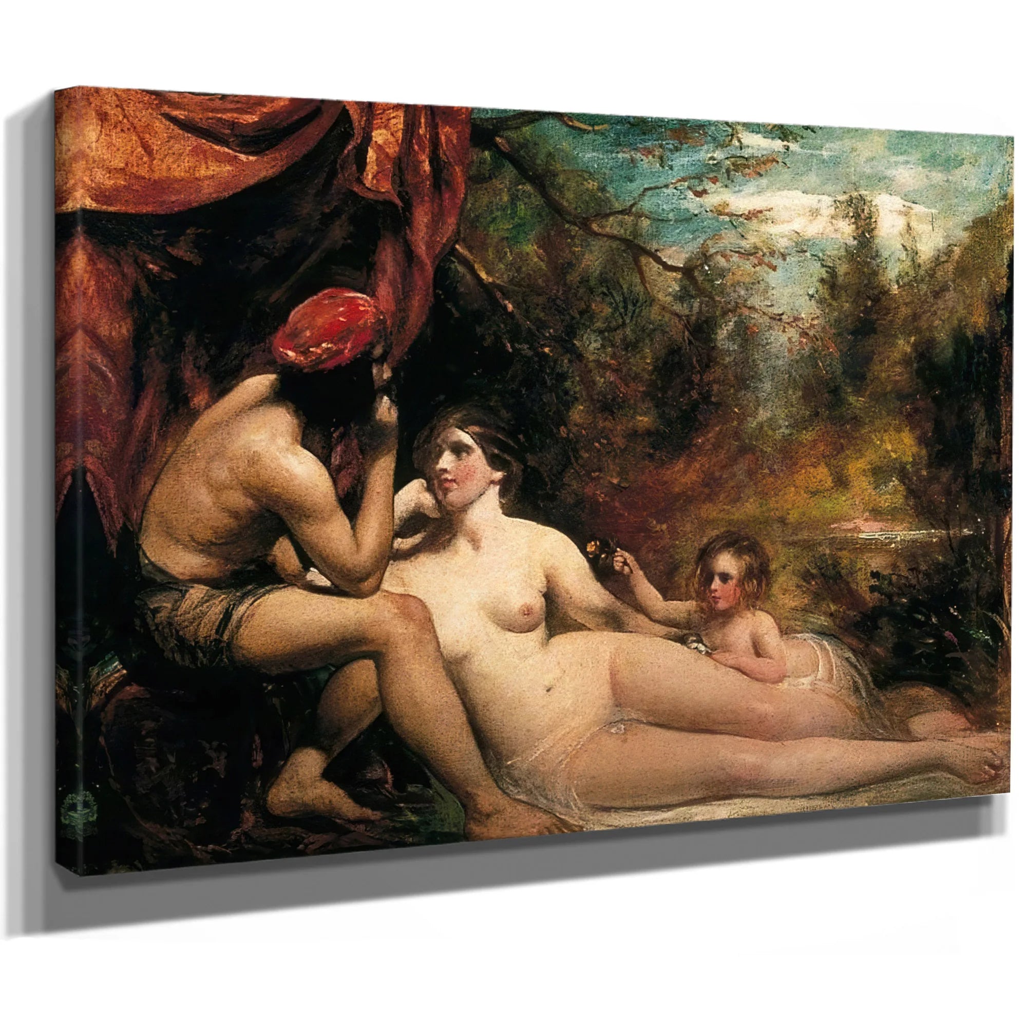 Flowers Of The Forest By William Etty Fine Art Print