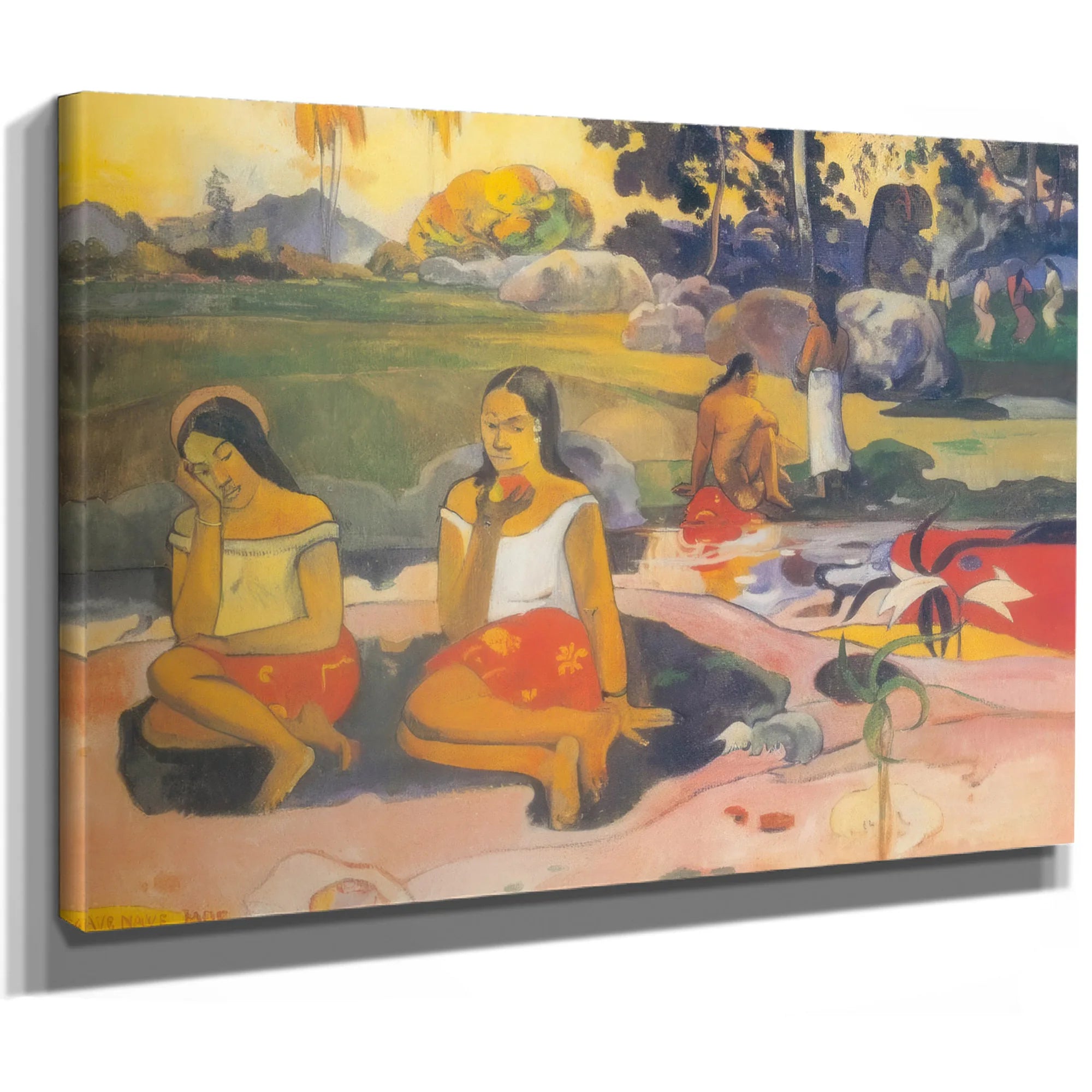 Nave Nave Moe ( Sweet Dreams ) Or Sacred Spring By Paul Gauguin Fine Art Print