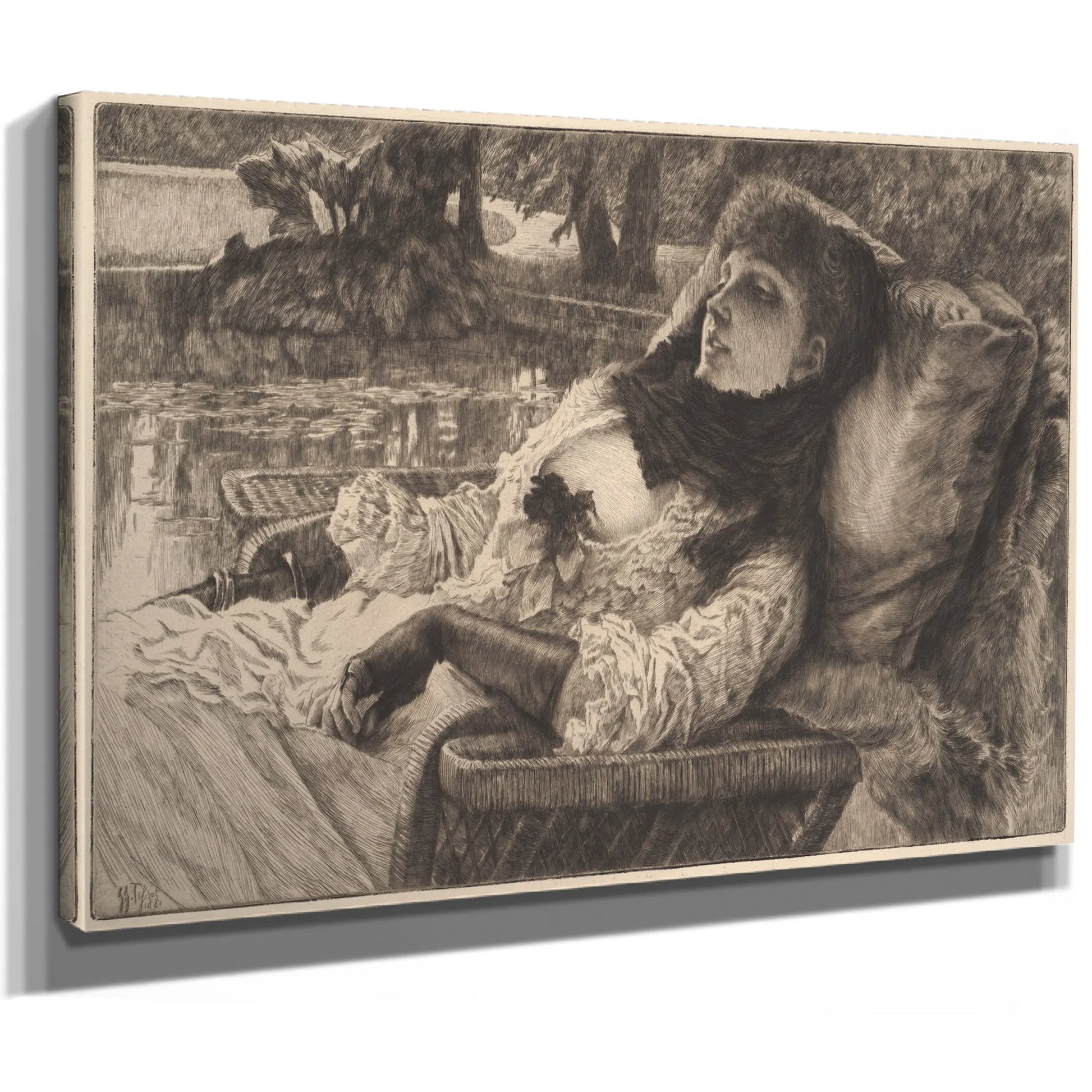 Soire D Ete by James Tissot