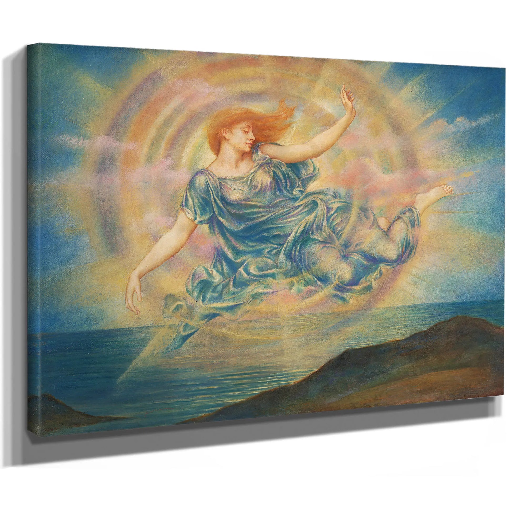 Evening Star Over The Sea by Evelyn De Morgan