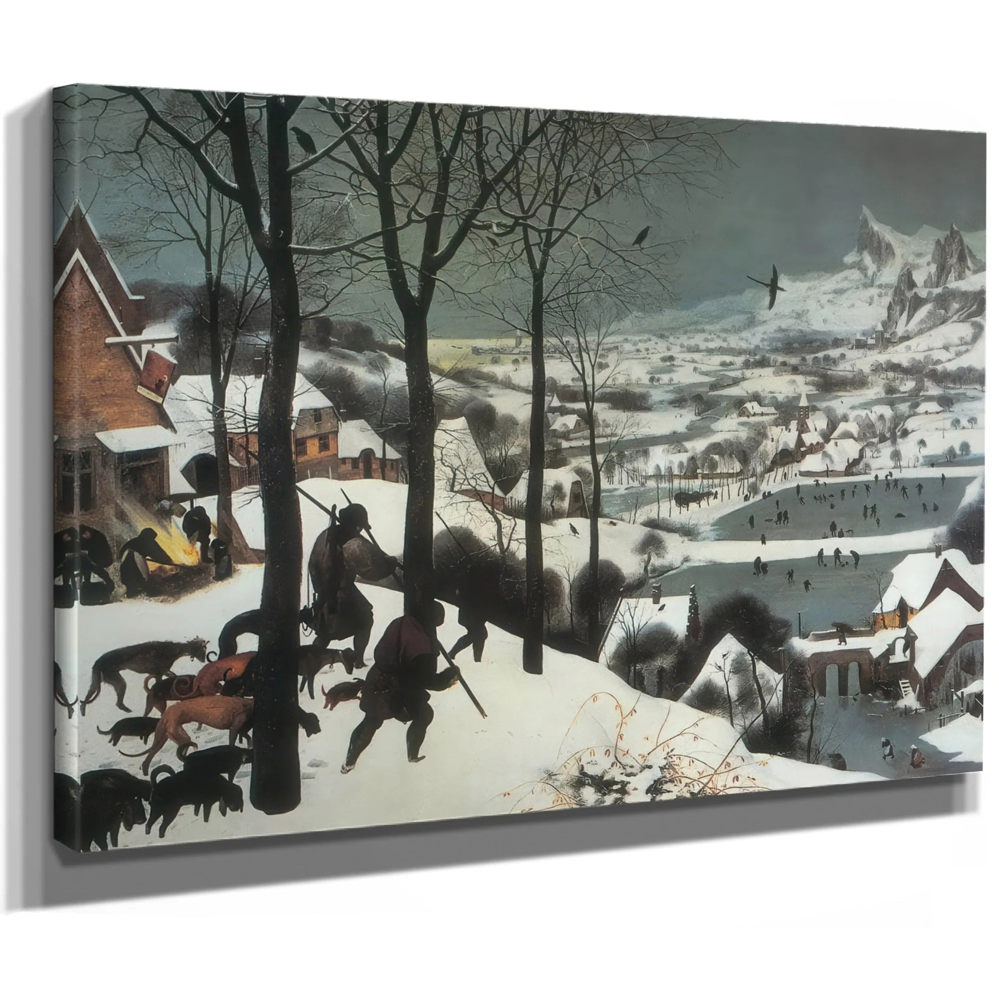 The Hunters In The Snow 1565 By Pieter Bruegel Fine Art Print