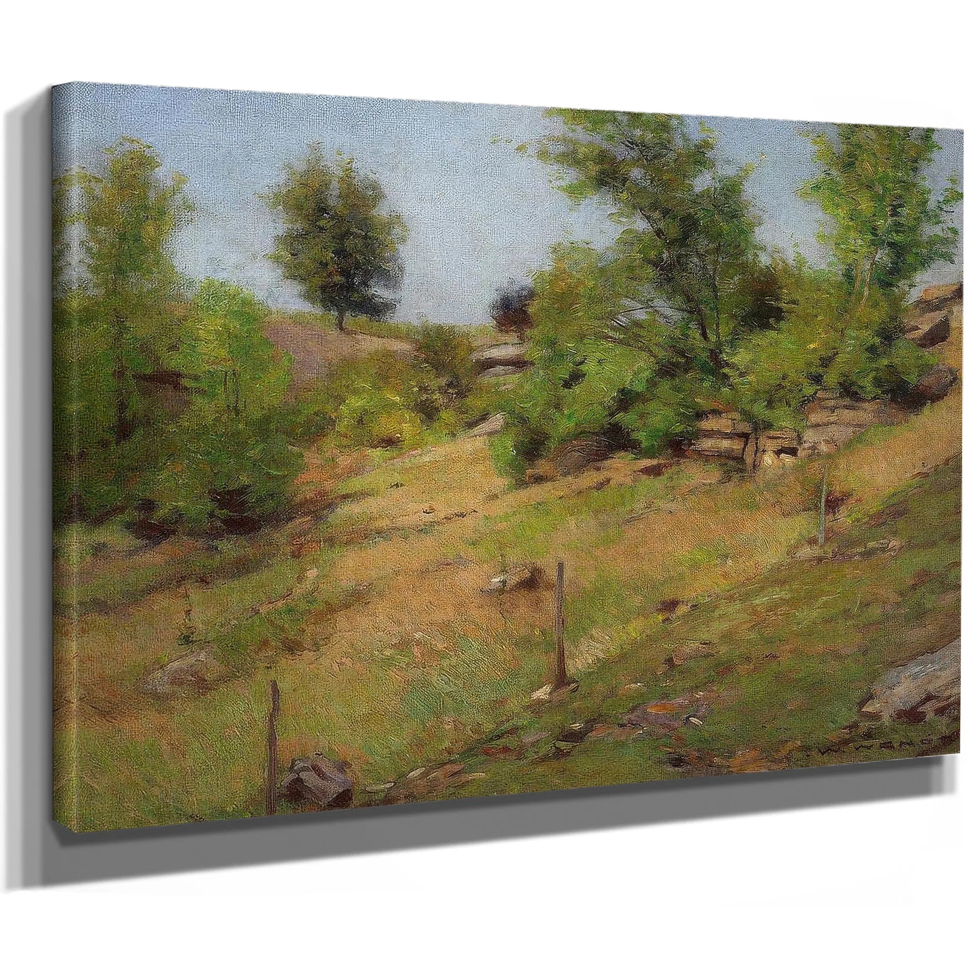 Countryside In The Spring By William Wendt Fine Art Print