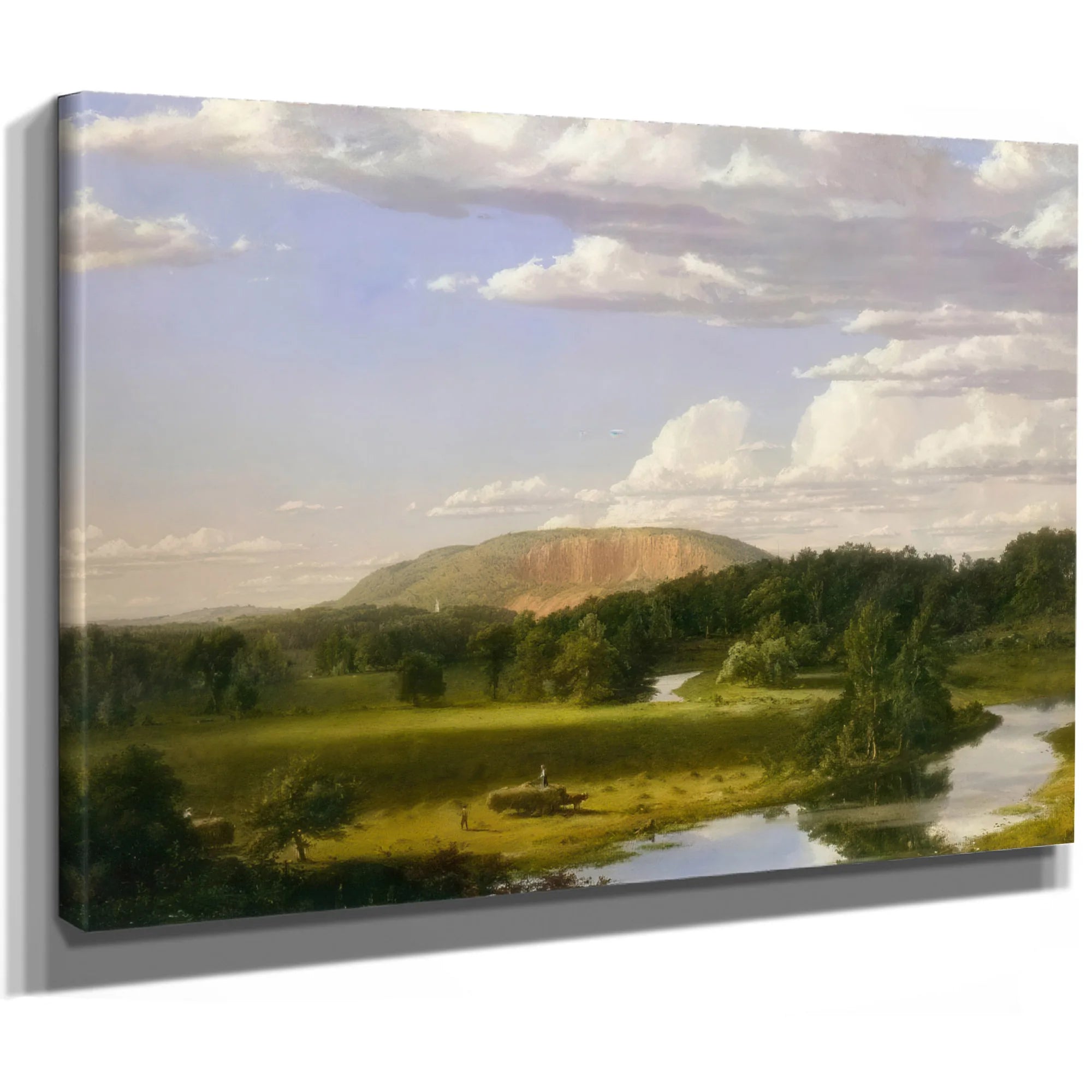 West Rock New Haven By Frederic Edwin Church Fine Art Print