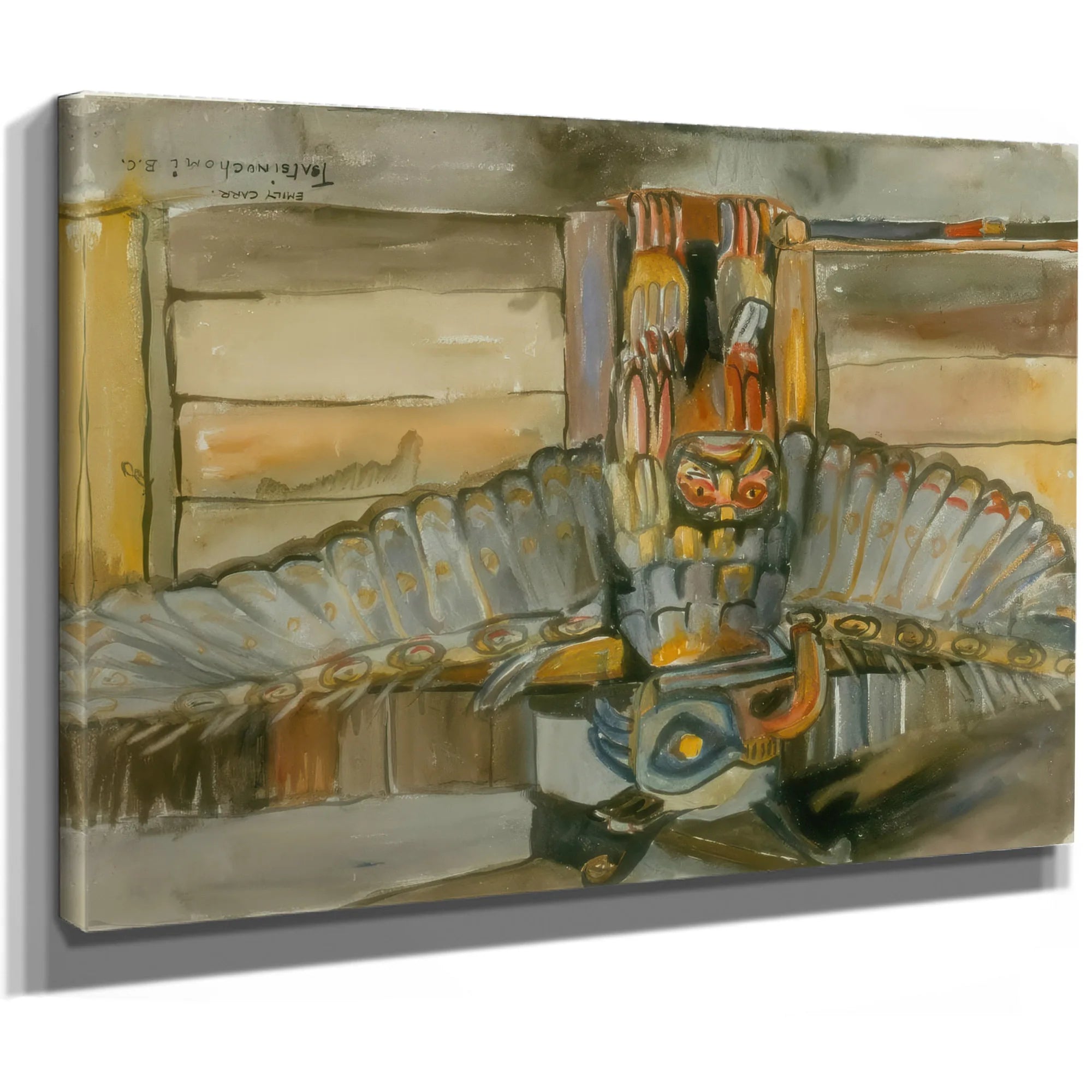 Tsatsisnukomi Bc By Emily Carr Fine Art Print