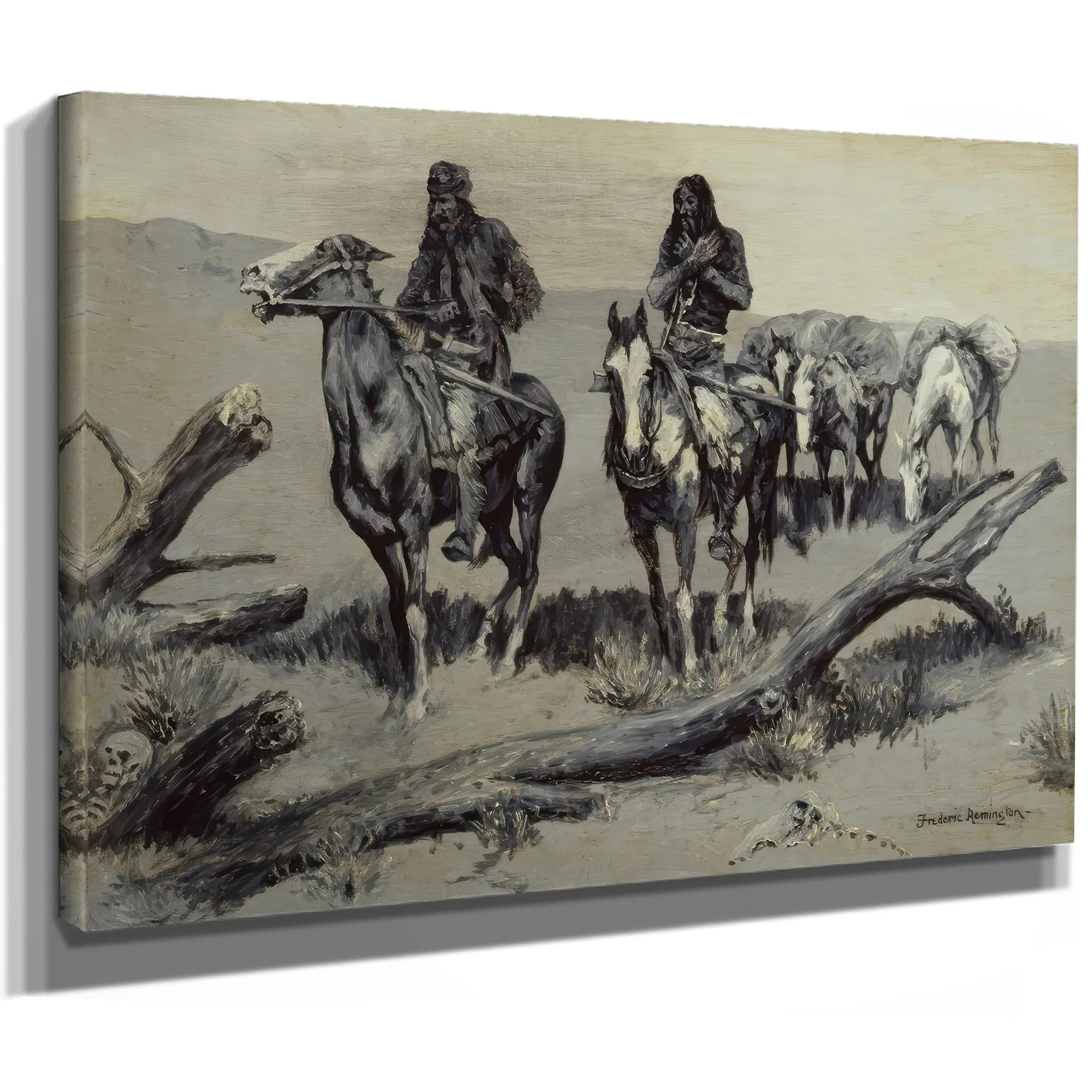 Frederic After Remingtondead Men The Discovery by Frederic Remington