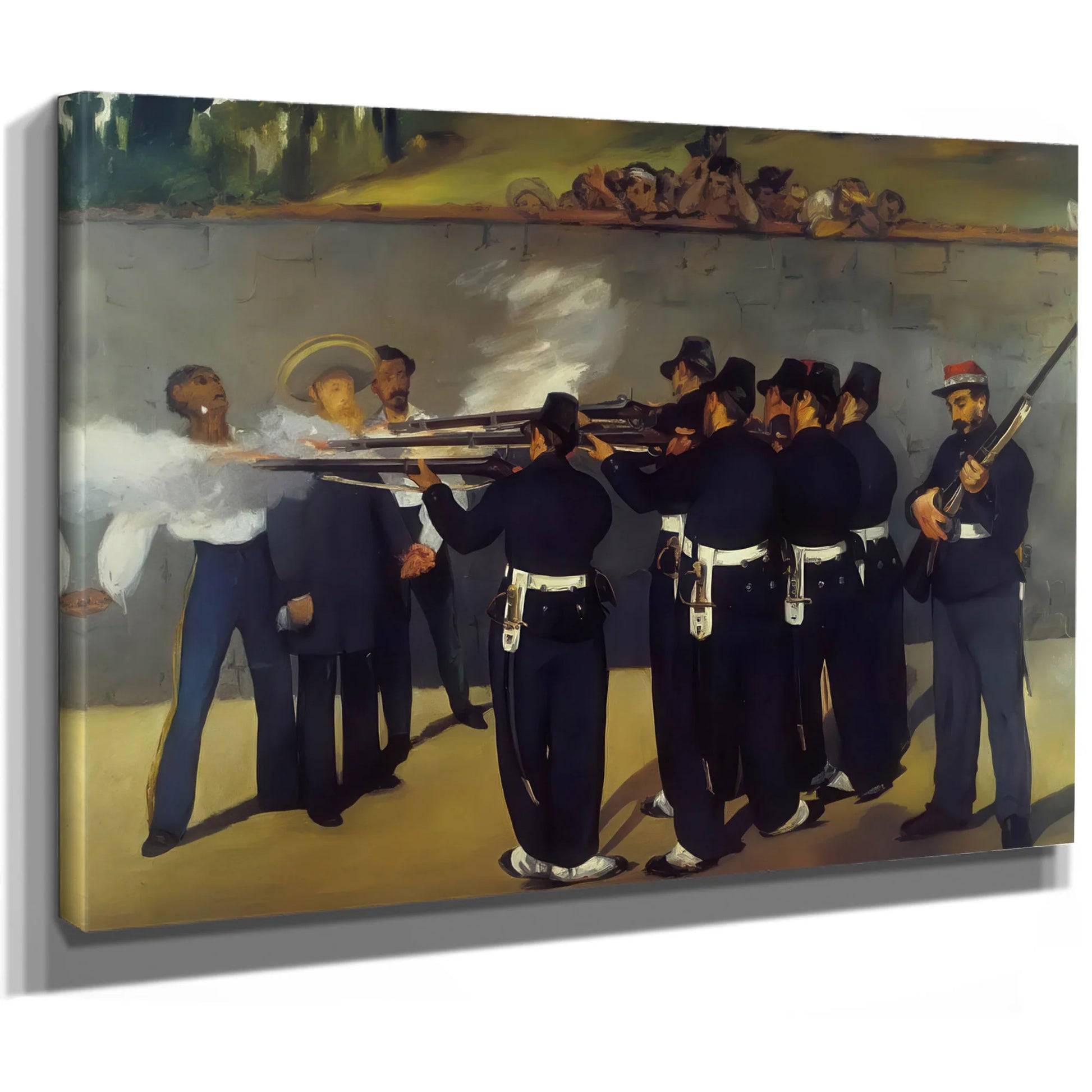 The Execution Of Emperor Maximilian By Edouard Manet Fine Art Print