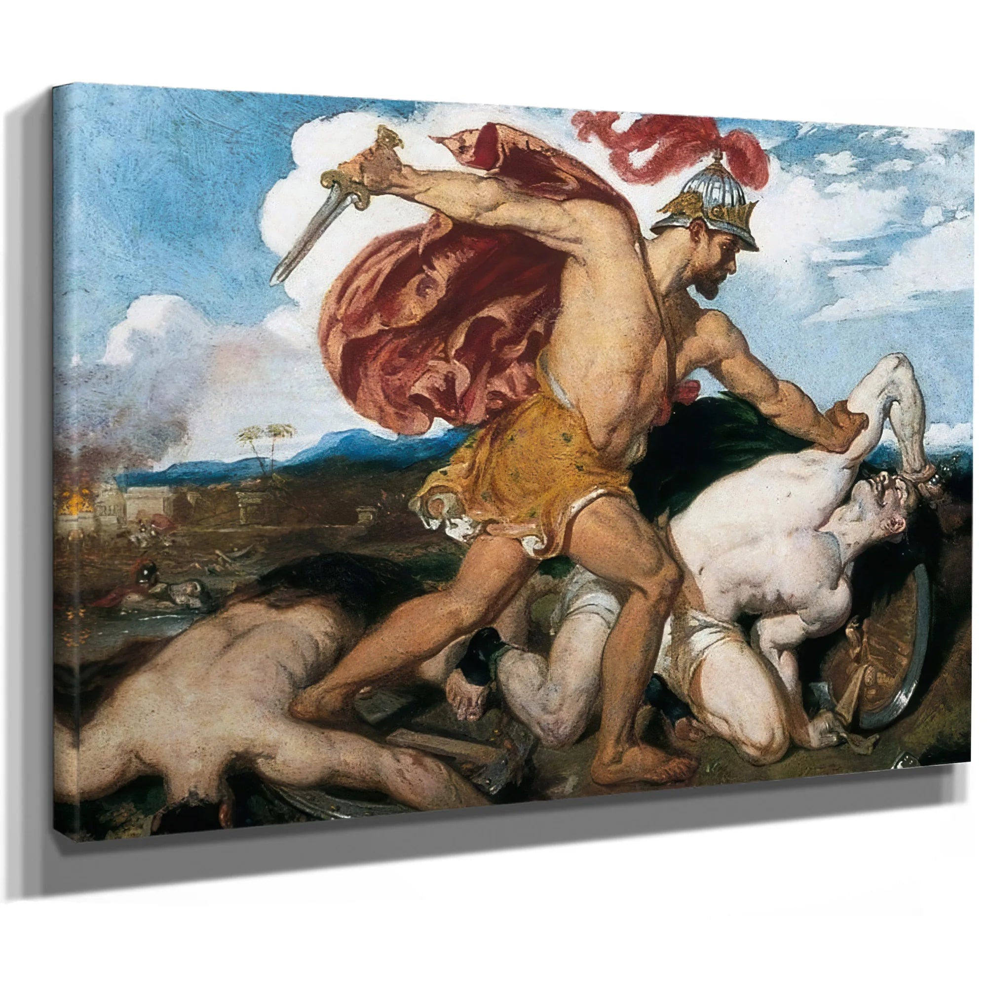 Beniah By William Etty Fine Art Print