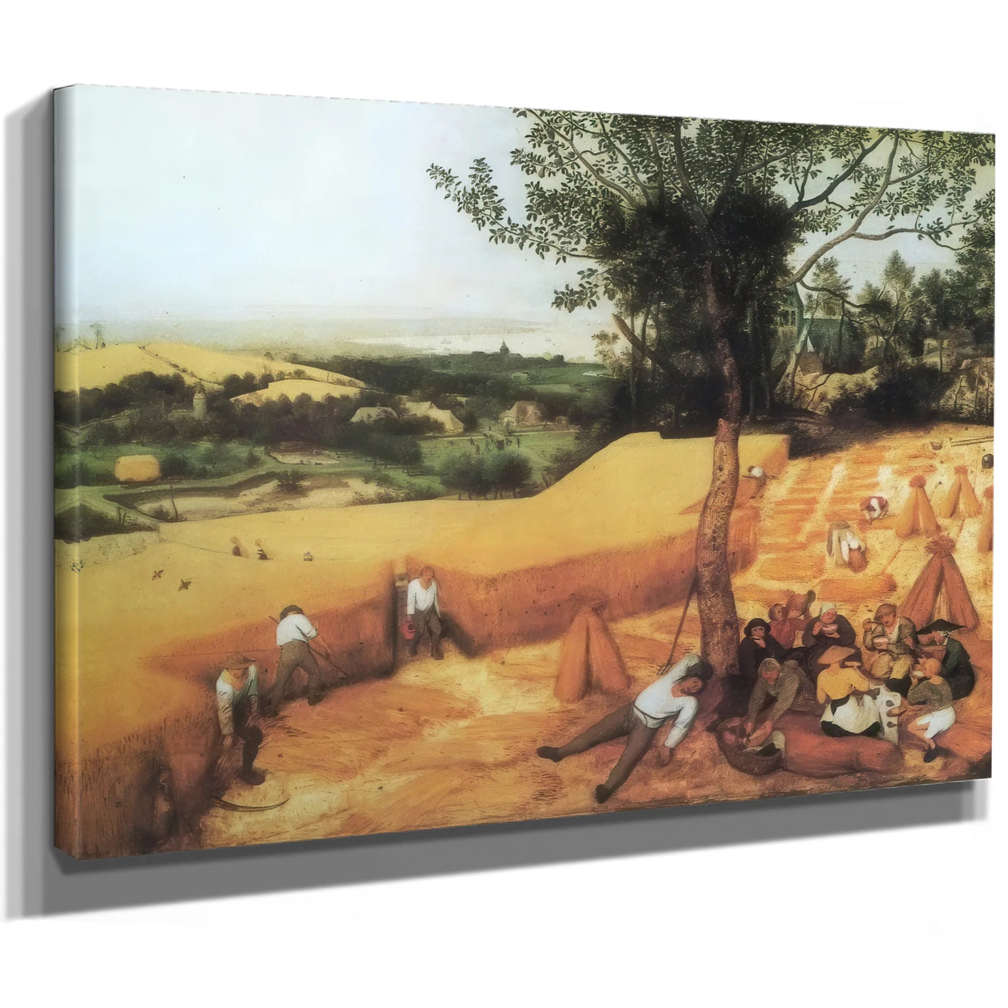 The Corn Harvest 1565 By Pieter Bruegel Fine Art Print