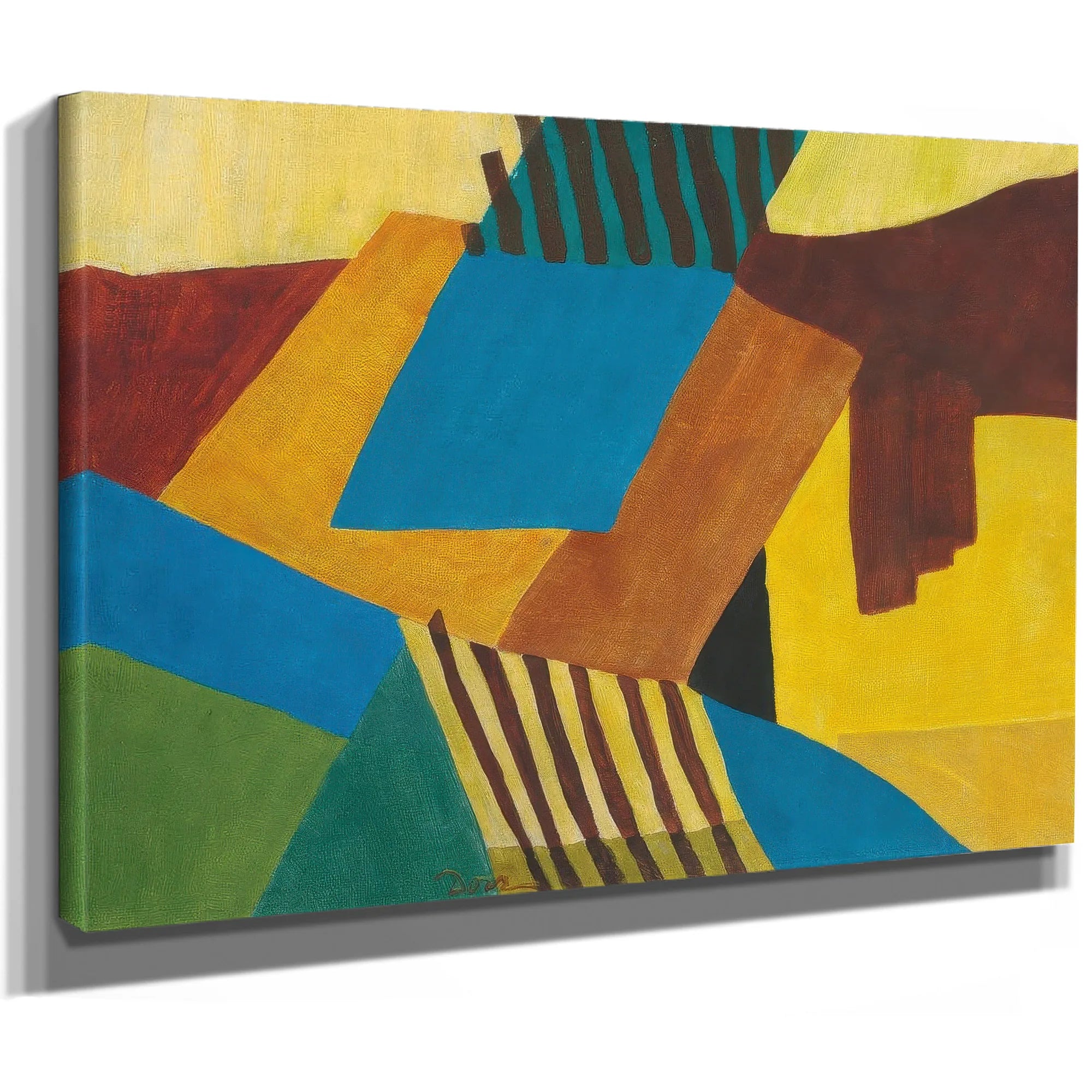 Rectangles By Arthur Dove Fine Art Print