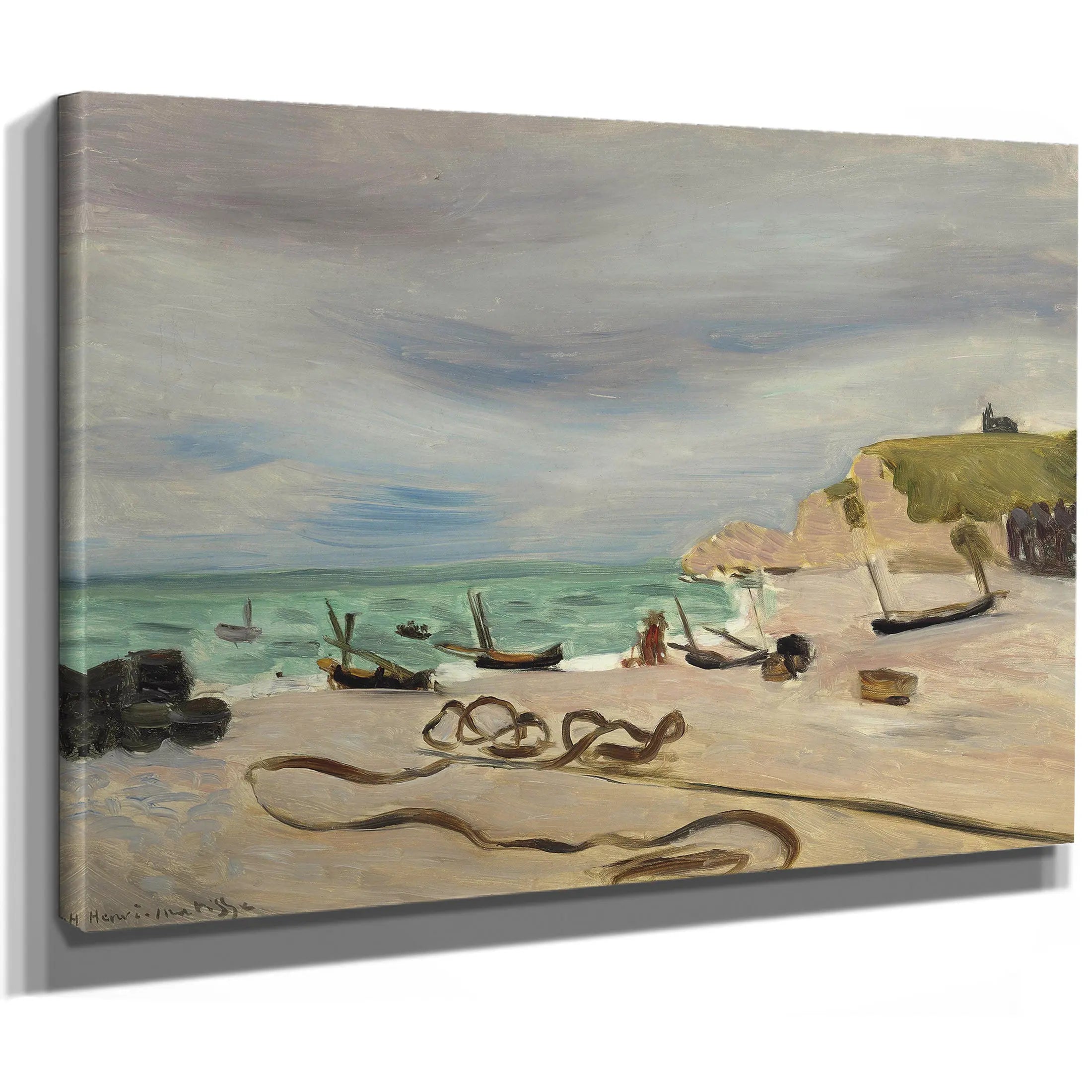 The Beach At Sainte Adresse 1 by Henri Matisse