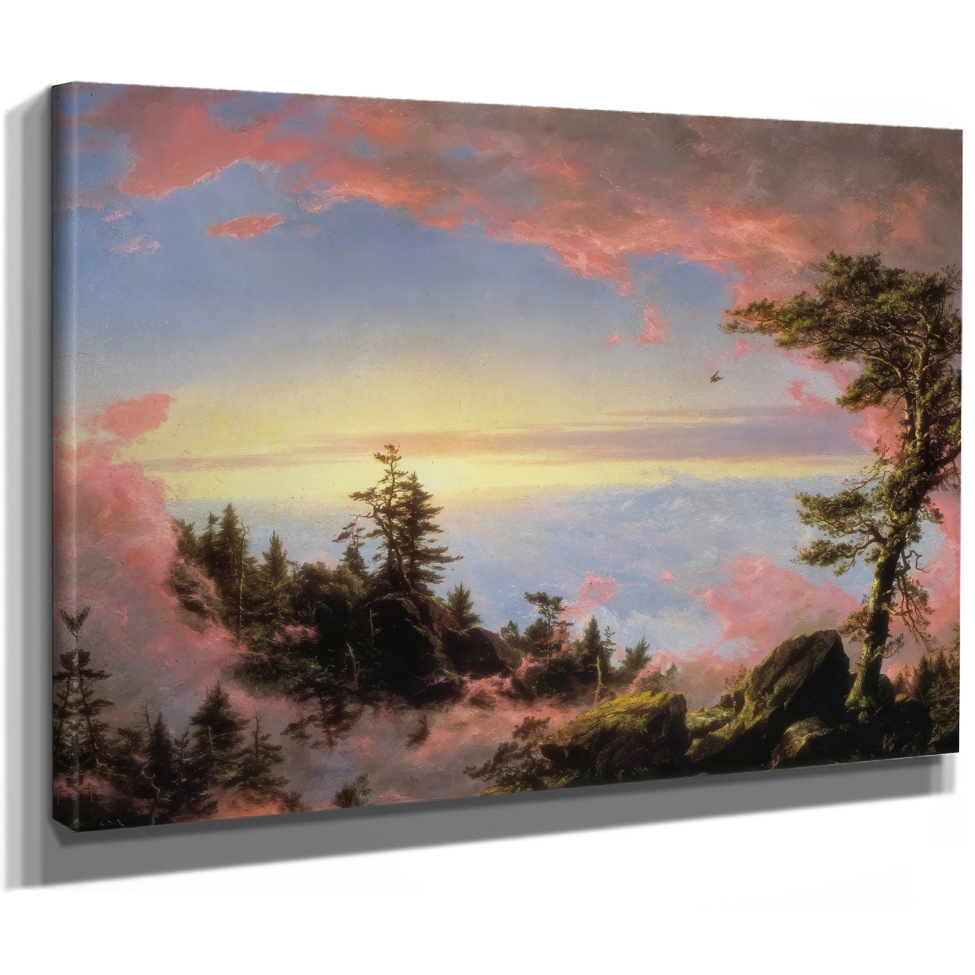 Above The Clouds At Sunrise By Frederic Edwin Church Fine Art Print