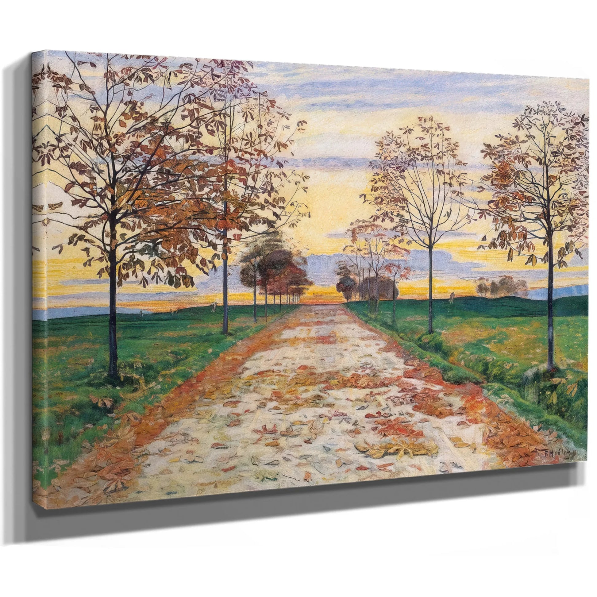 Ferdinand Hodler Autumn Evening 1892 1 By Ferdinand Hodler Fine Art Print