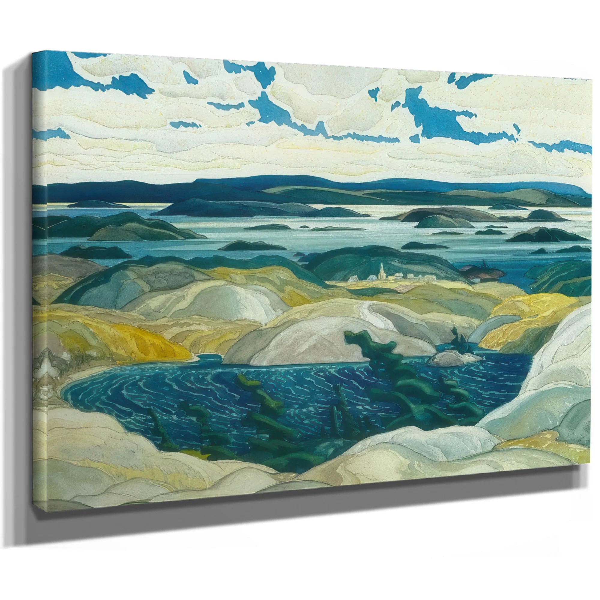 Bay Of Islands By Frank Carmichael Fine Art Print