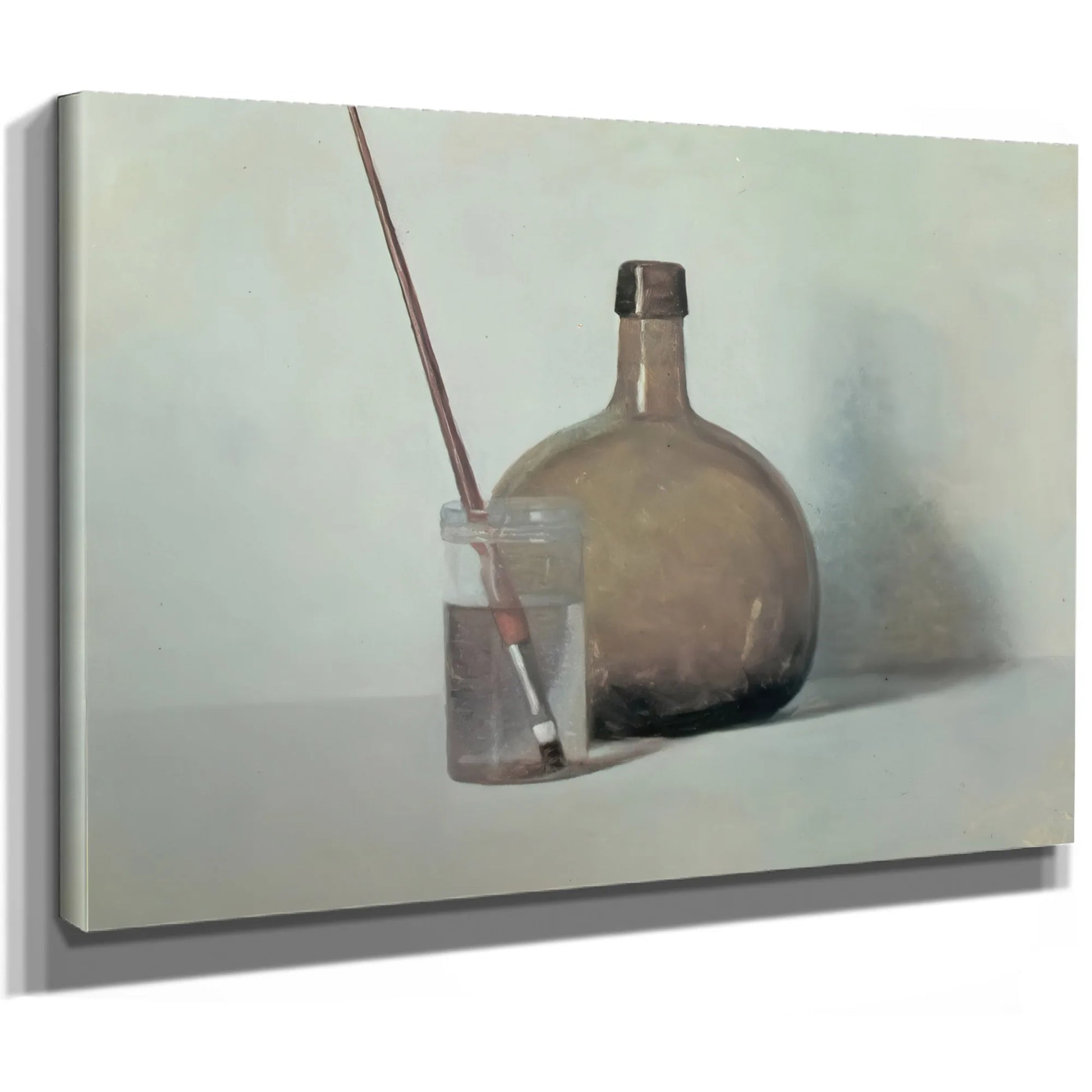 Still Life With Brush By NC Wyeth Fine Art Print
